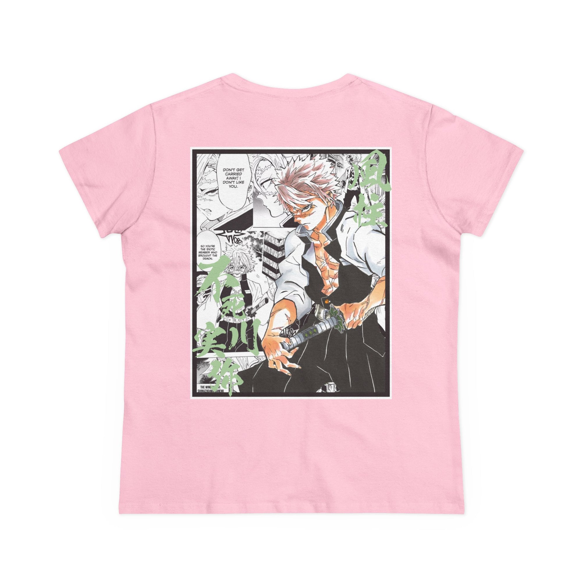 Camiseta de mujer Sanemi Shinazugawa (DEMON SLAYER)