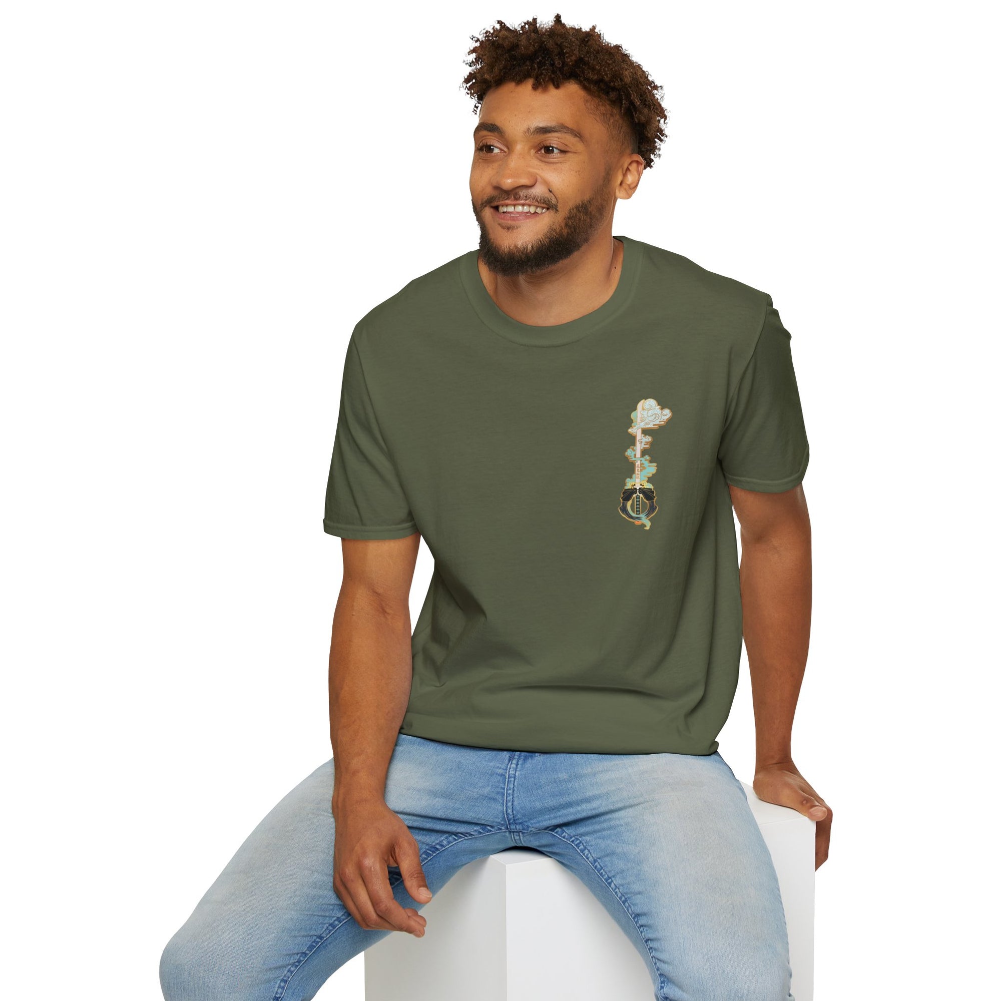 Camiseta informal de Muichiro Tokito (DEMON SLAYER)