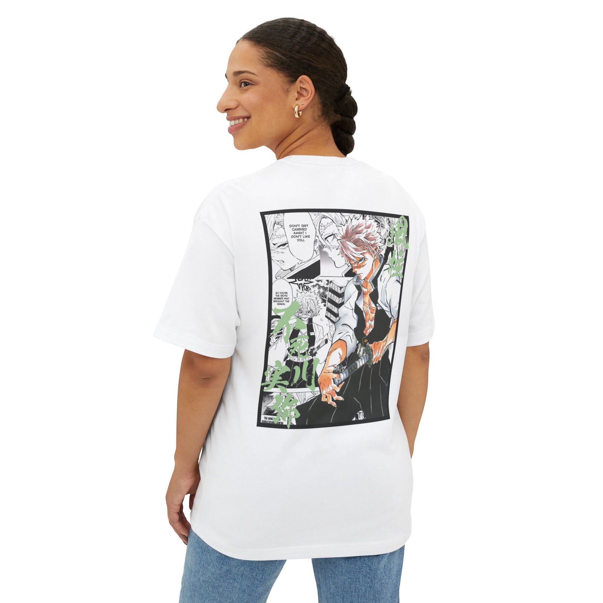 Sanemi Shinazugawa (DEMON SLAYER) Premium Oversized Tee
