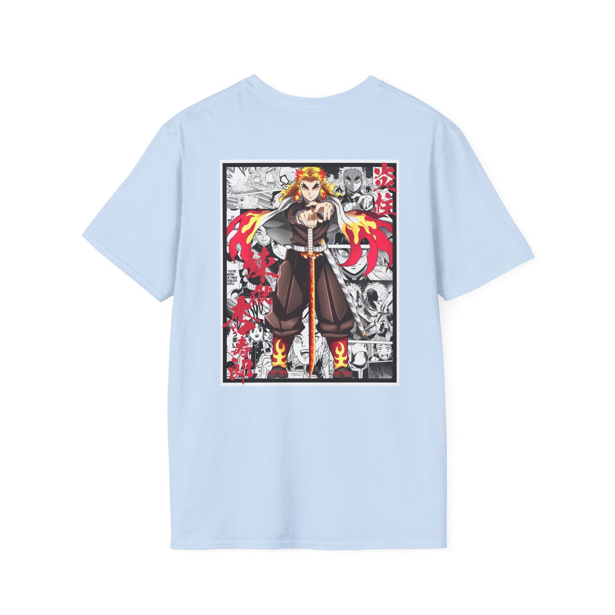 Camiseta informal Kyojuro Rengoku (DEMON SLAYER)