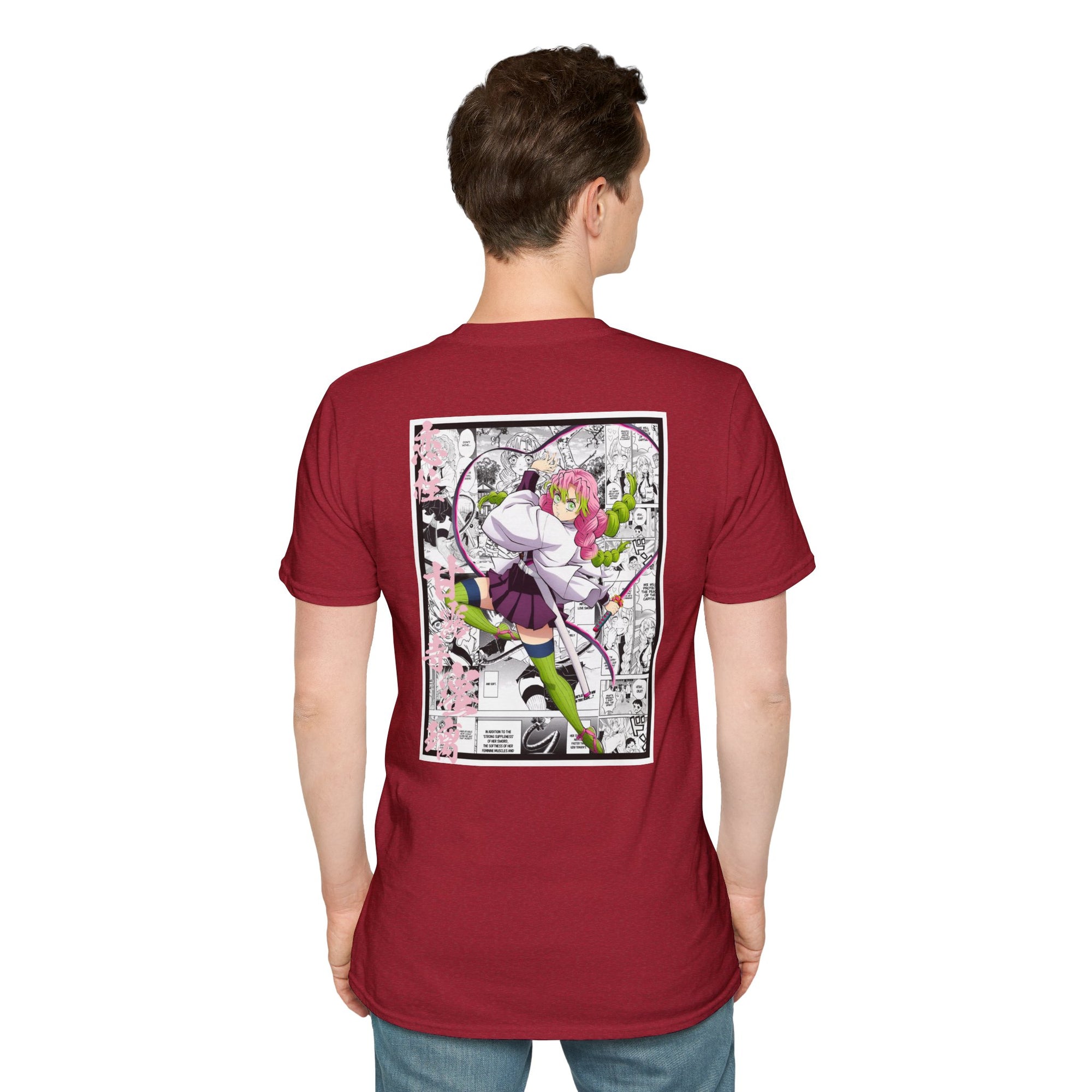 Camiseta informal Kanroji Mitsuri (DEMON SLAYER)