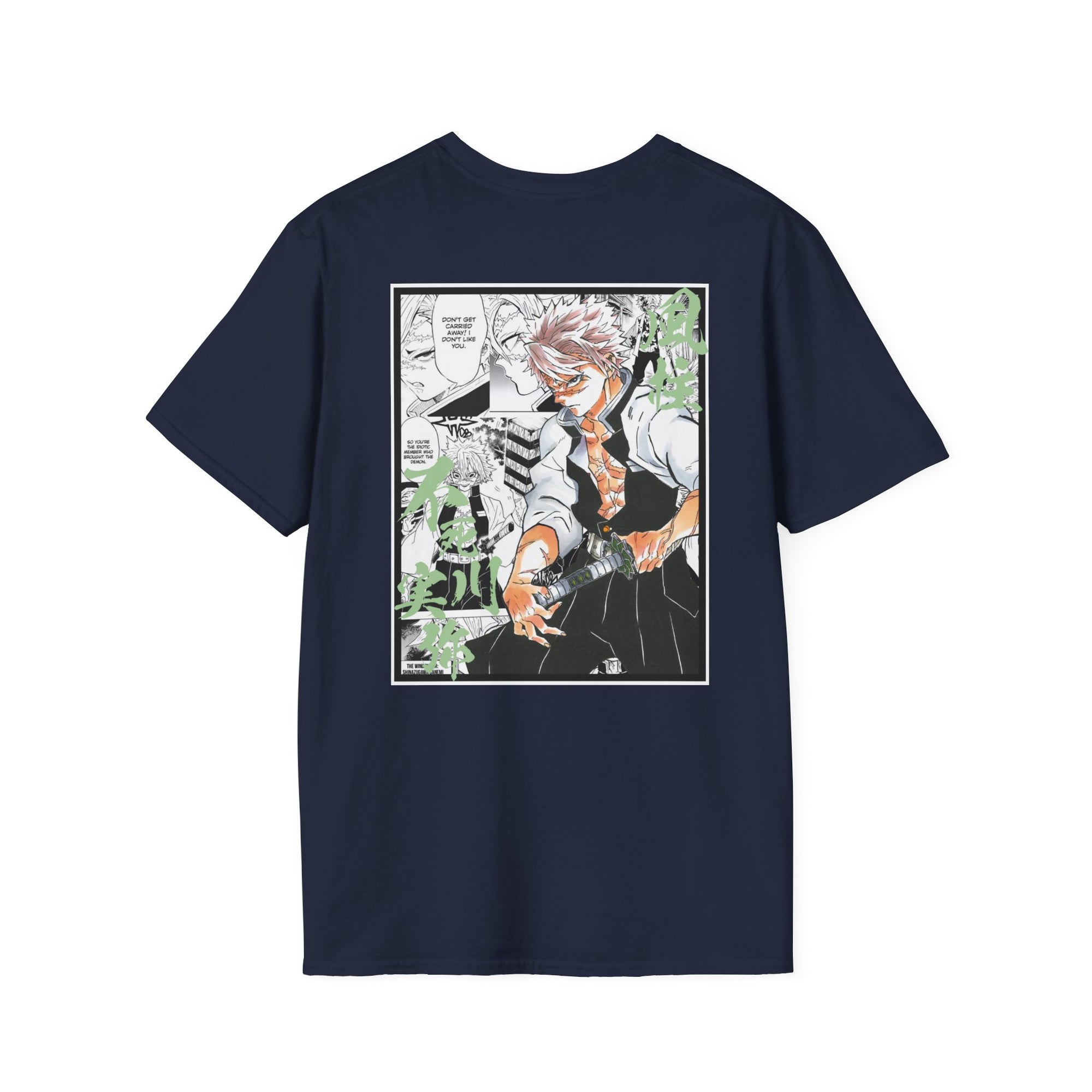 Camiseta informal Sanemi Shinazugawa (DEMON SLAYER)