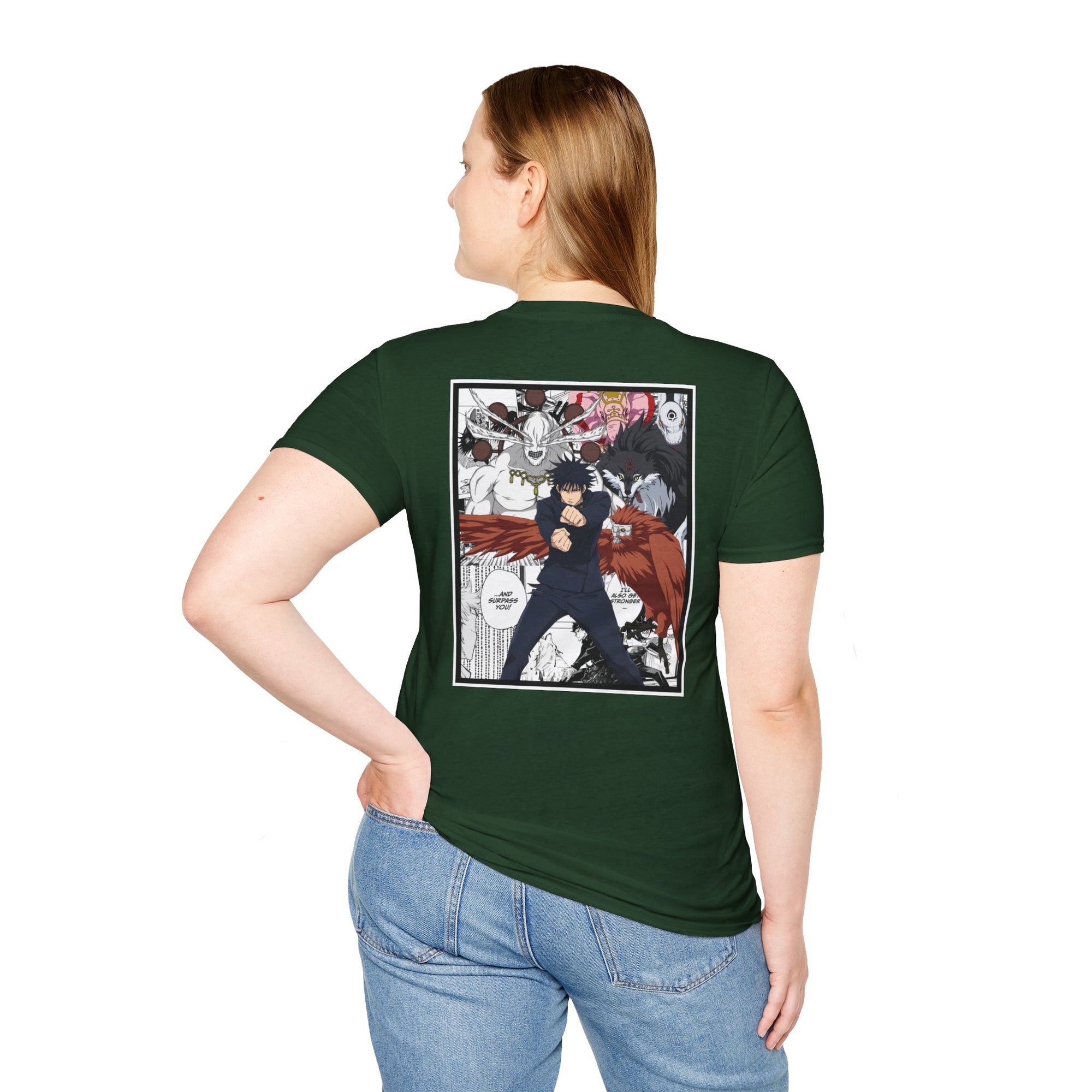Camiseta informal Megumi Fushiguro (JUJUTSU KAISEN)