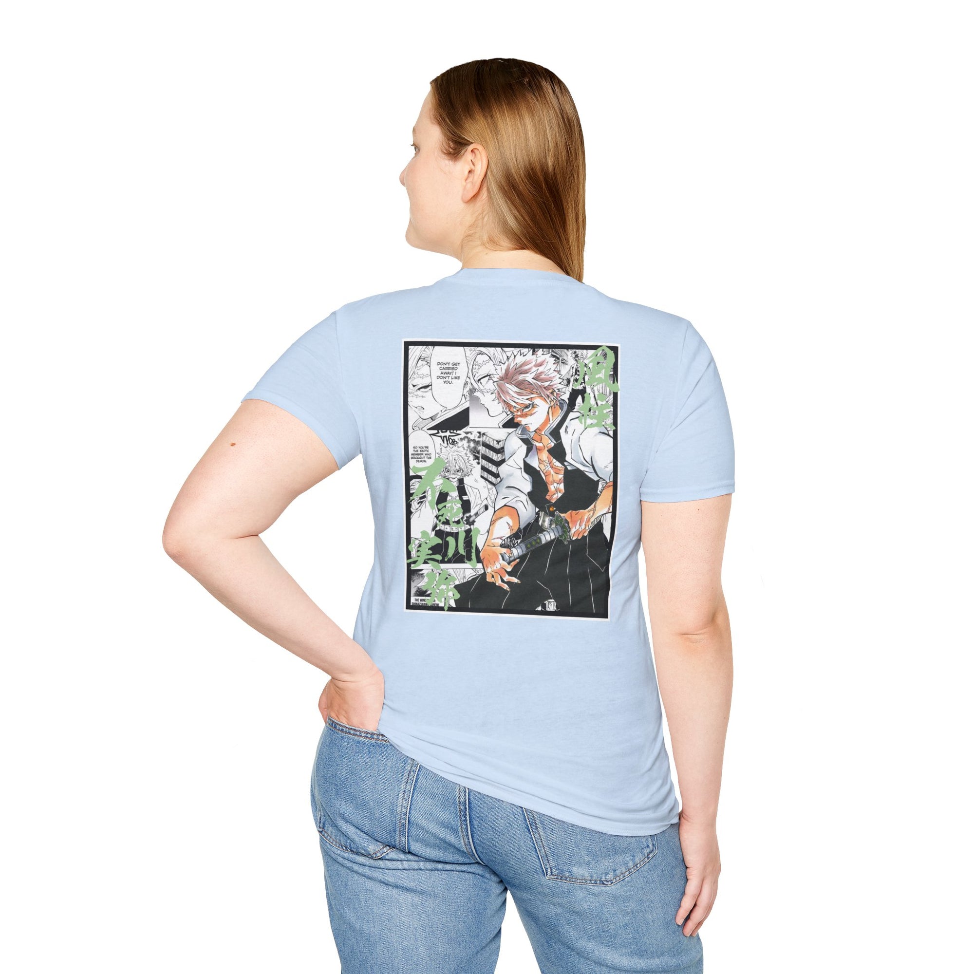 Camiseta informal Sanemi Shinazugawa (DEMON SLAYER)
