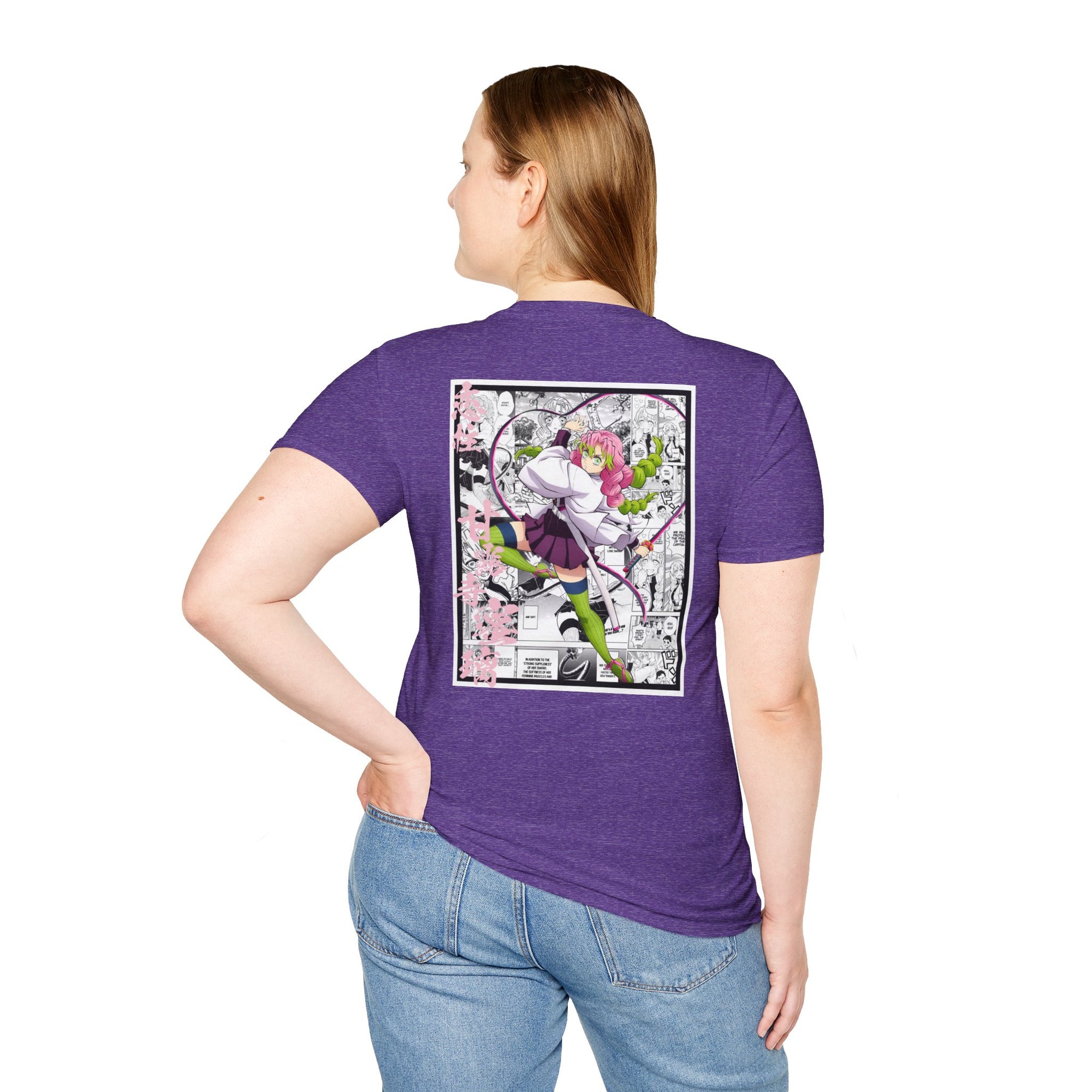 Camiseta informal Kanroji Mitsuri (DEMON SLAYER)