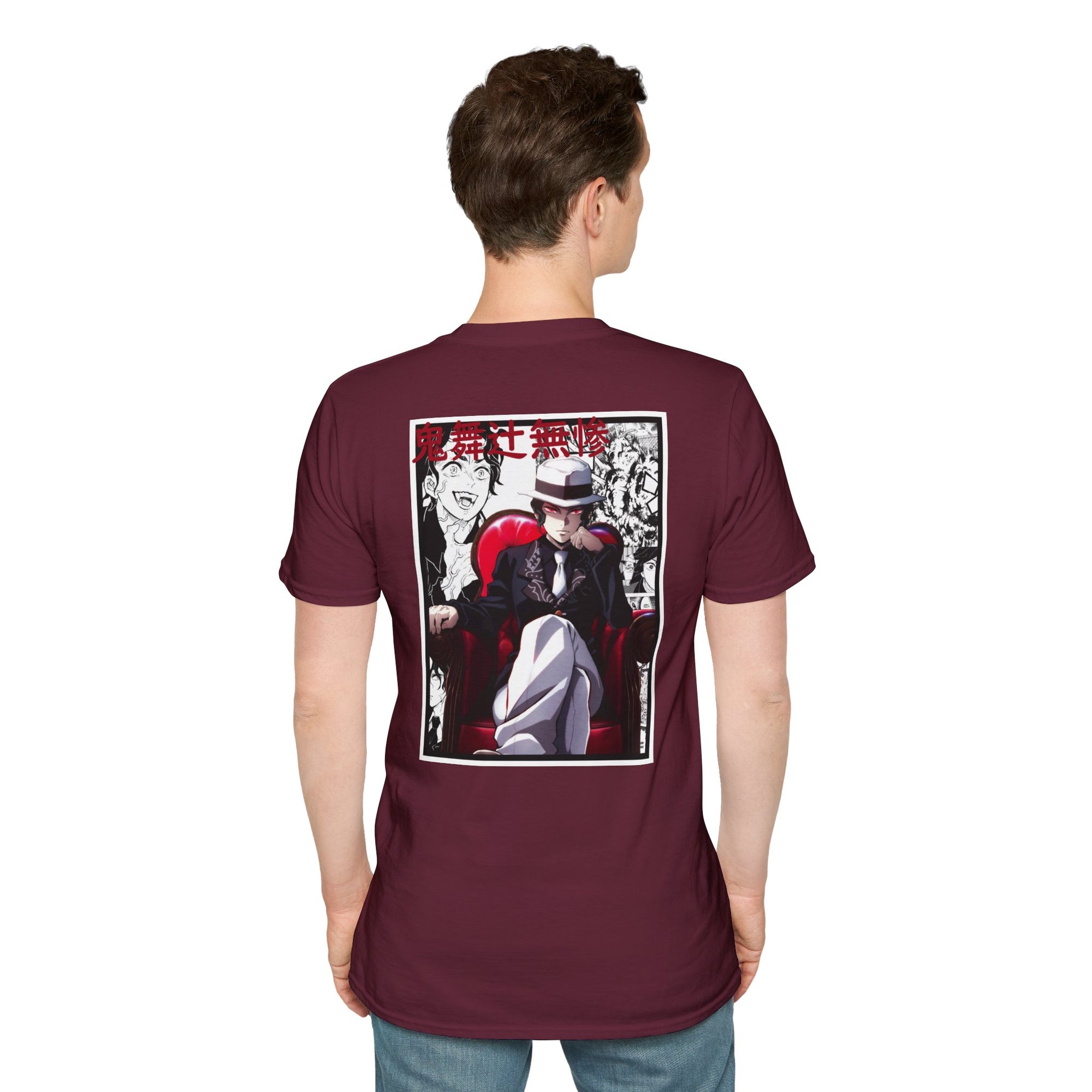 Camiseta informal Muzan Kibutsuji (DEMON SLAYER)