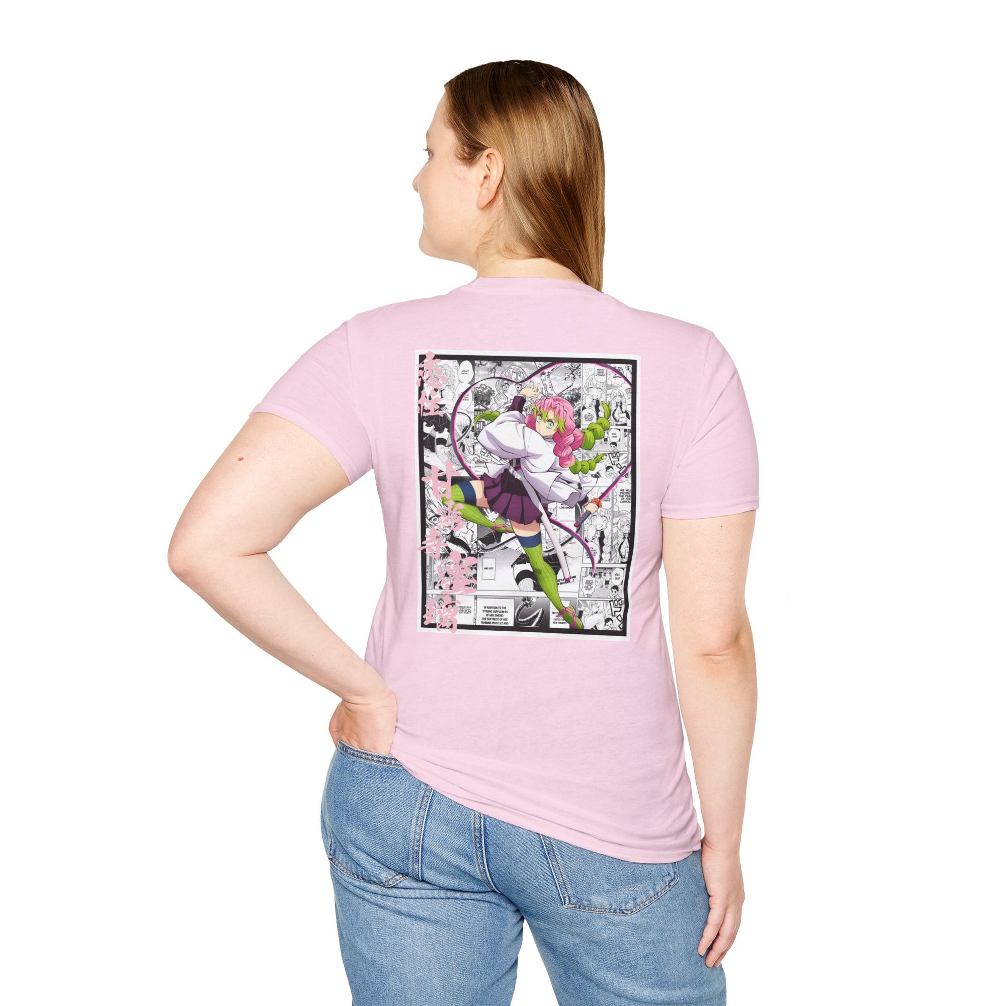 Camiseta informal Kanroji Mitsuri (DEMON SLAYER)
