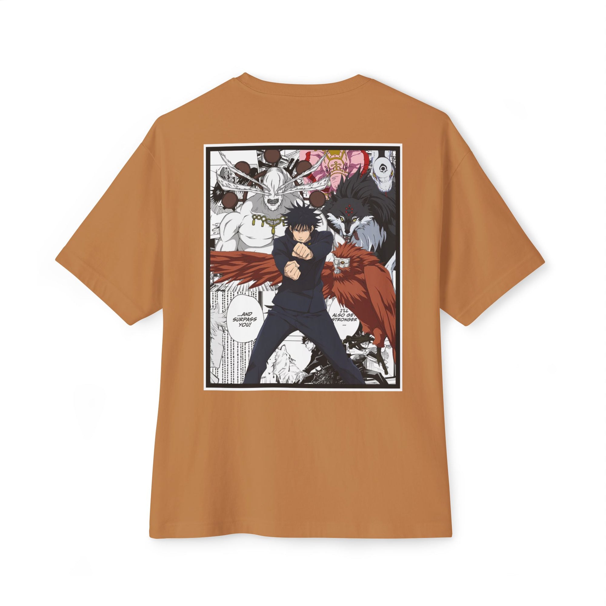 Camiseta extragrande de Megumi Fushiguro (JUJUTSU KAISEN)