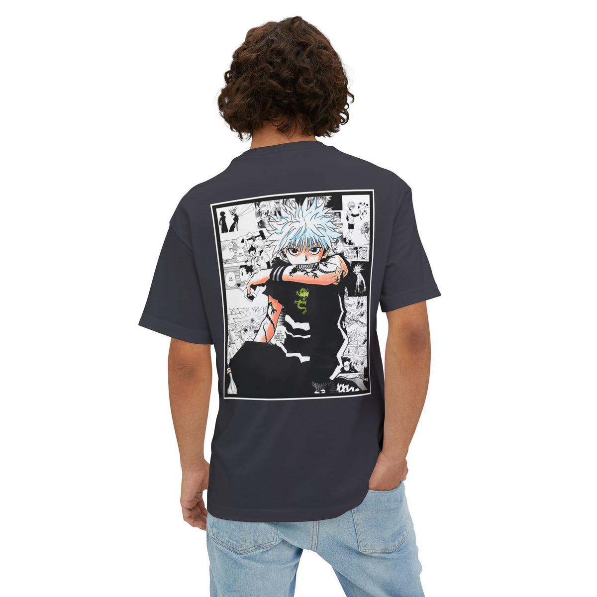 Killua Zoldych (HunterXHunter) Premium Oversized Tee