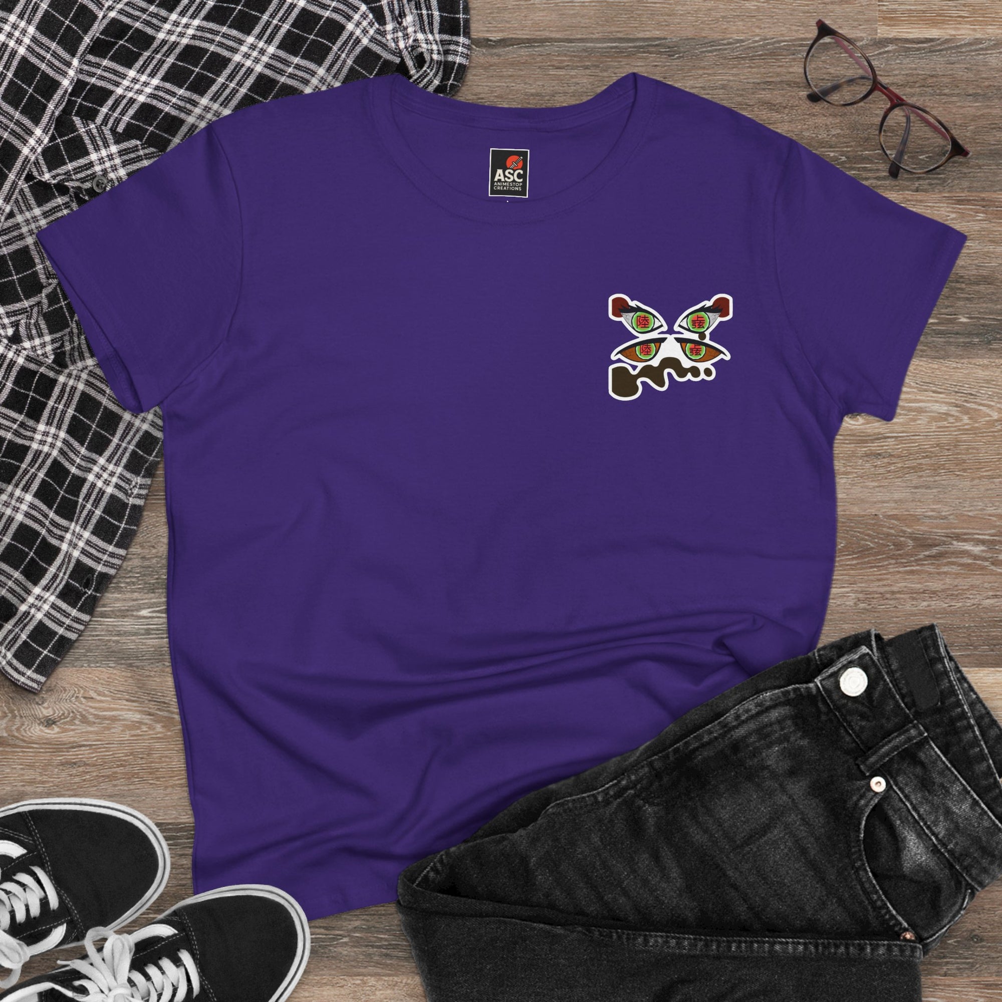 Camiseta para mujer Gyutaro y Daki (DEMON SLAYER)