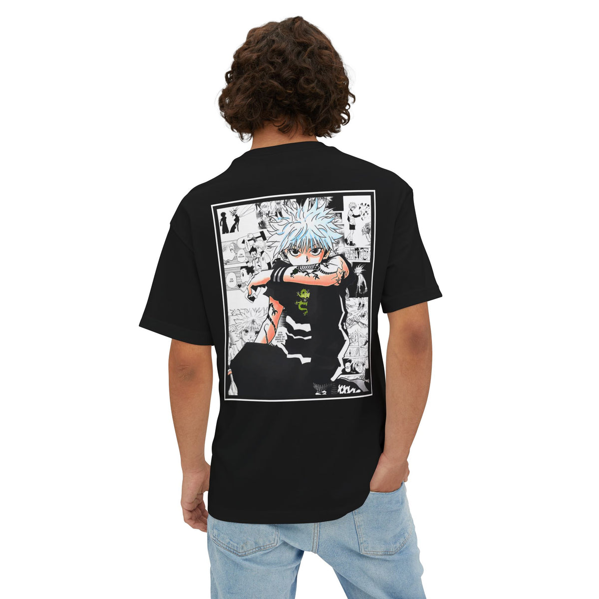 Killua Zoldych (HunterXHunter) Premium Oversized Tee