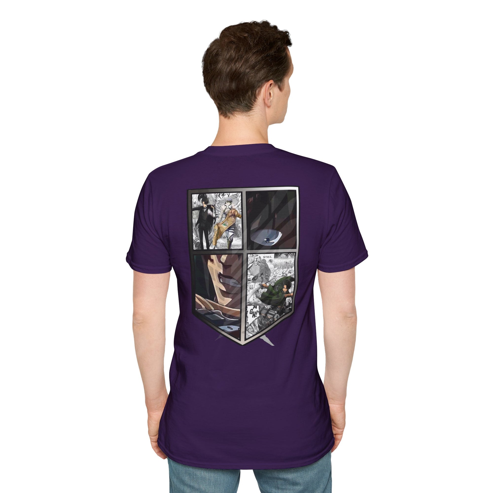 Camiseta informal de Levi Ackerman (ATAQUE A LOS TITANES)