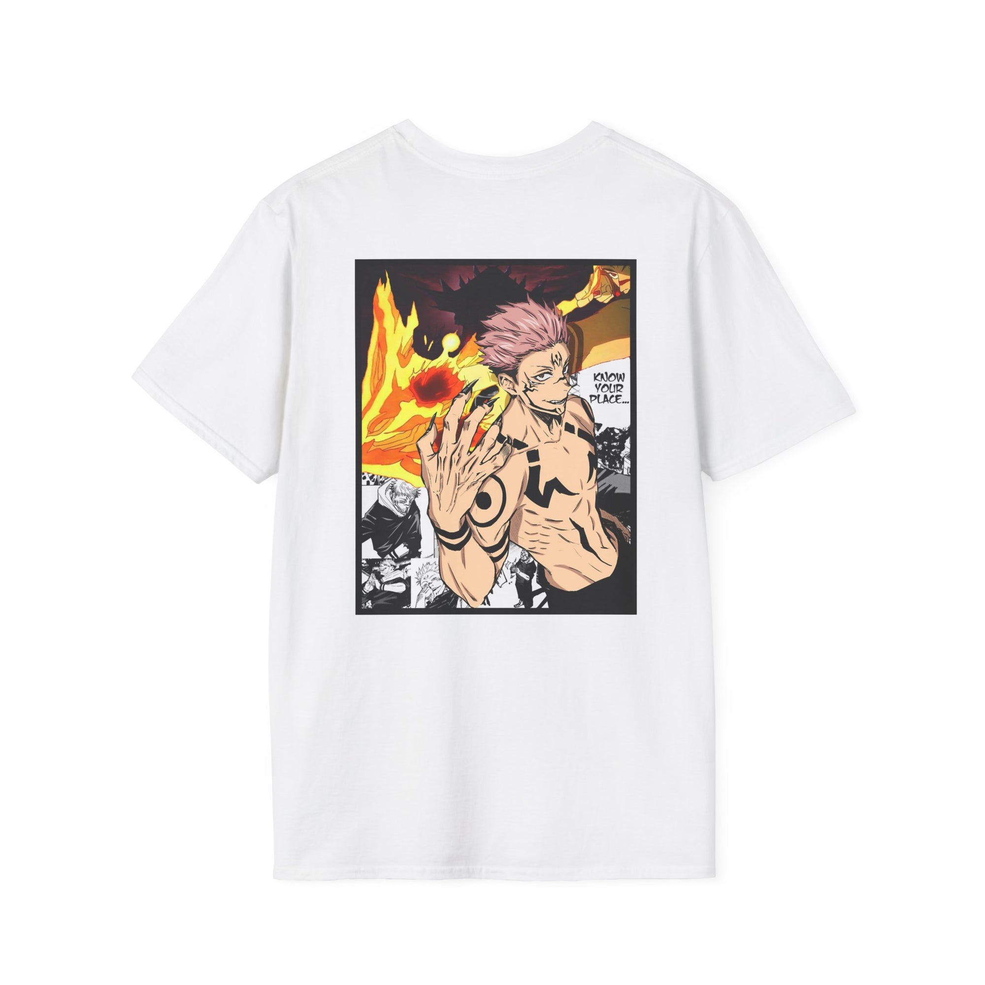 Camiseta informal Ryomen Sukuna (JUJUTSU KAISEN)