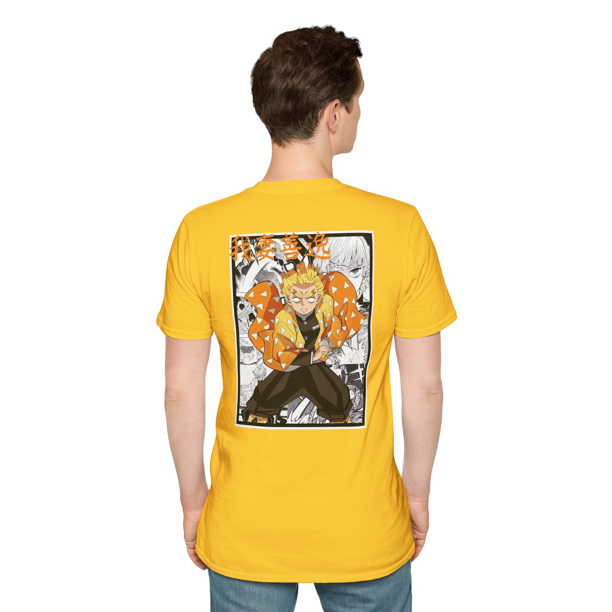 Camiseta informal Zenitsu Agatsuma (DEMON SLAYER)