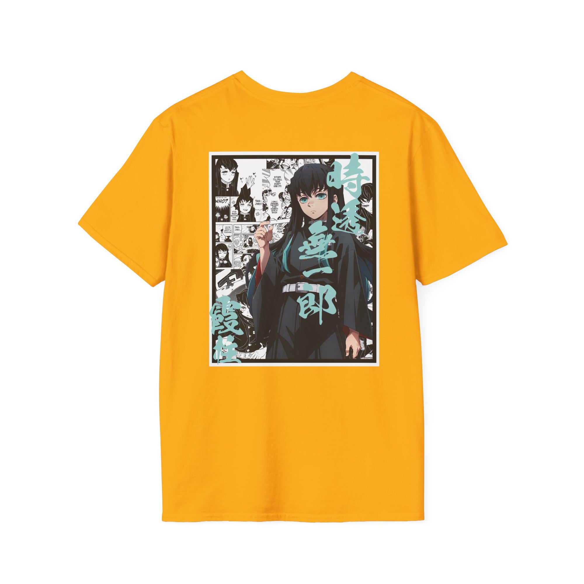Camiseta informal de Muichiro Tokito (DEMON SLAYER)
