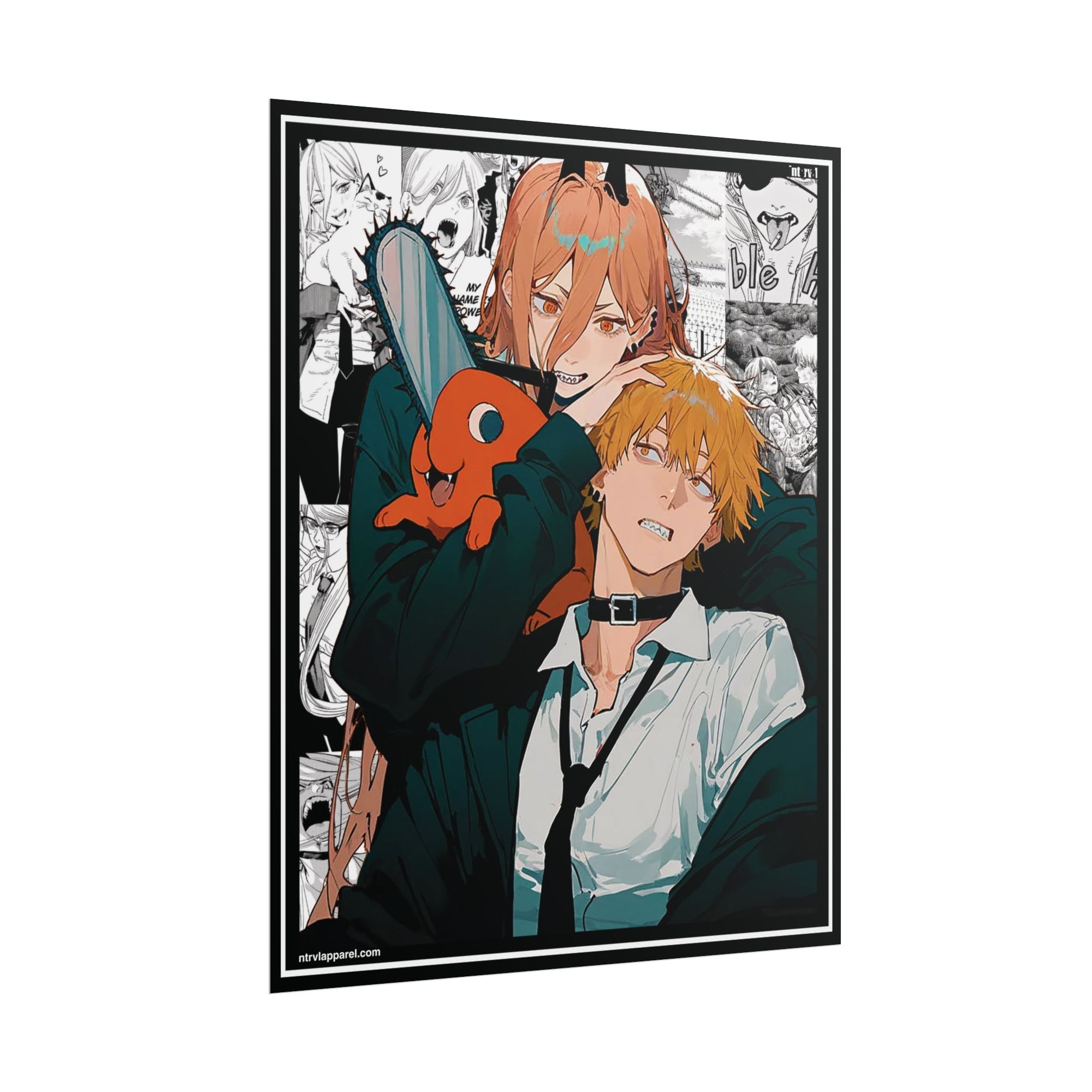 Denji & Power (Chainsaw Man) Poster