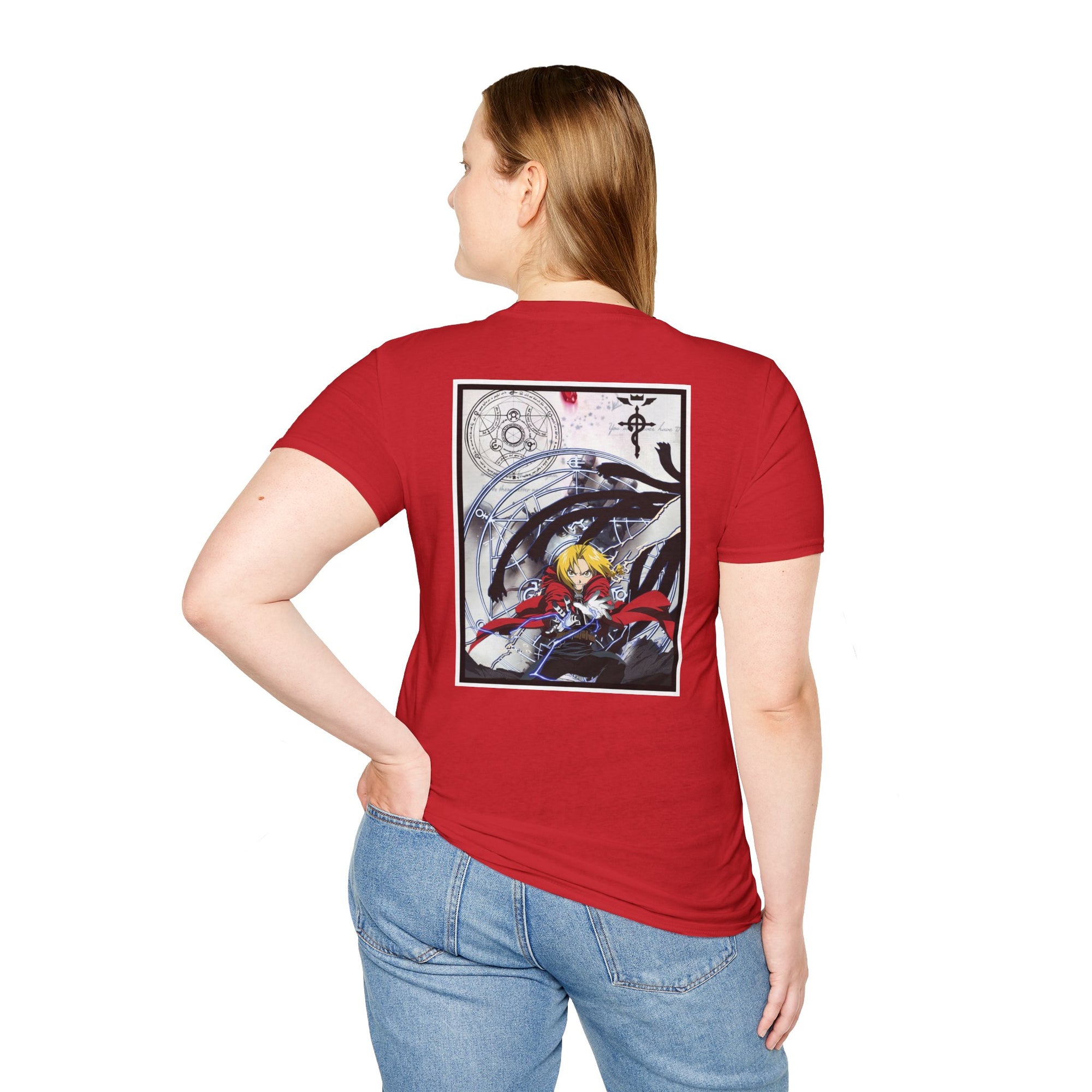 Camiseta informal de Edward Elric (FULLMETAL)