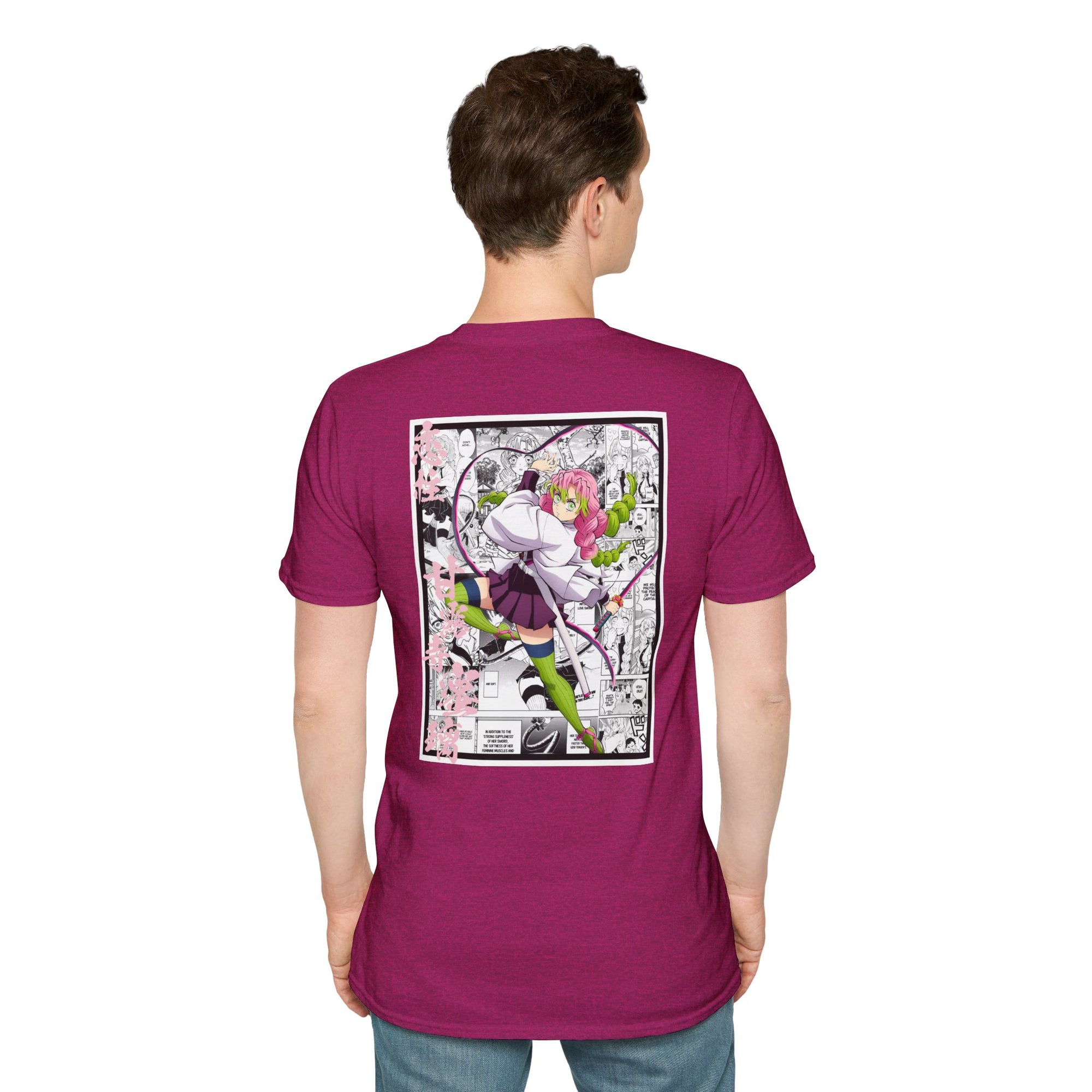 Camiseta informal Kanroji Mitsuri (DEMON SLAYER)