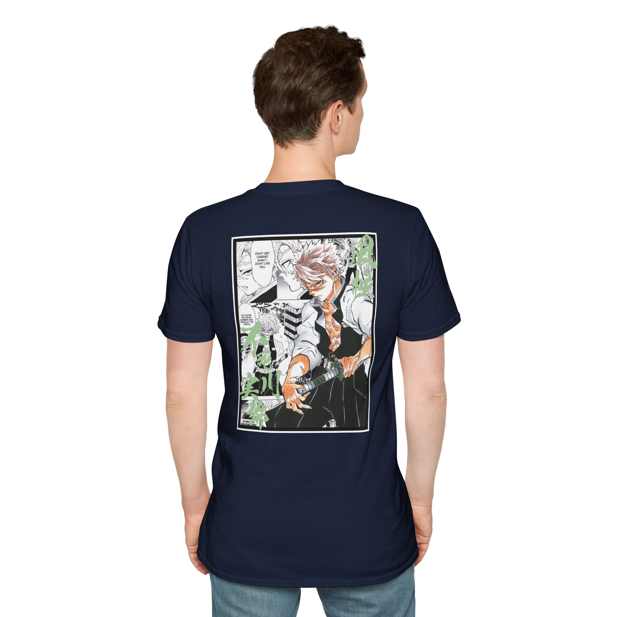 Camiseta informal Sanemi Shinazugawa (DEMON SLAYER)