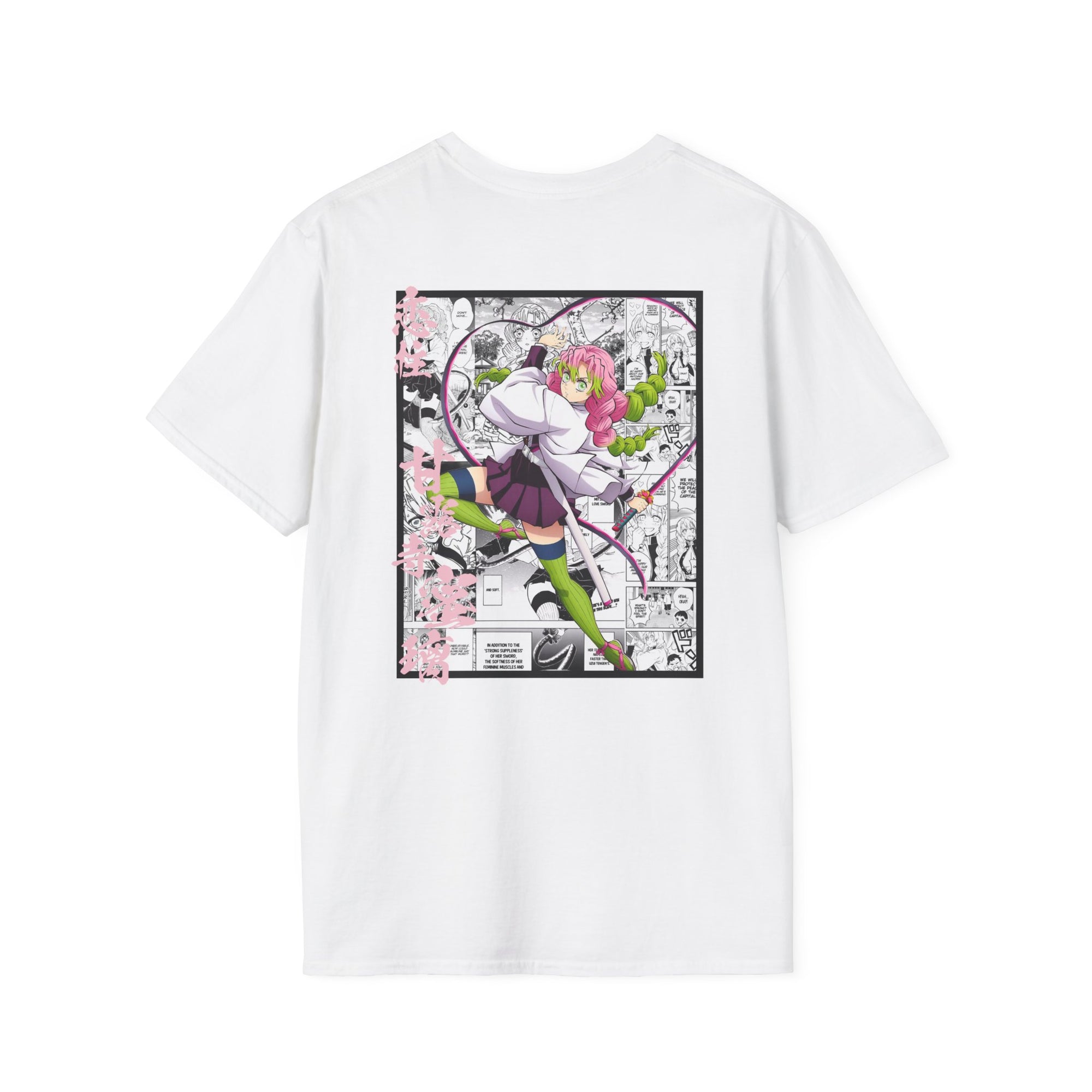 Camiseta informal Kanroji Mitsuri (DEMON SLAYER)