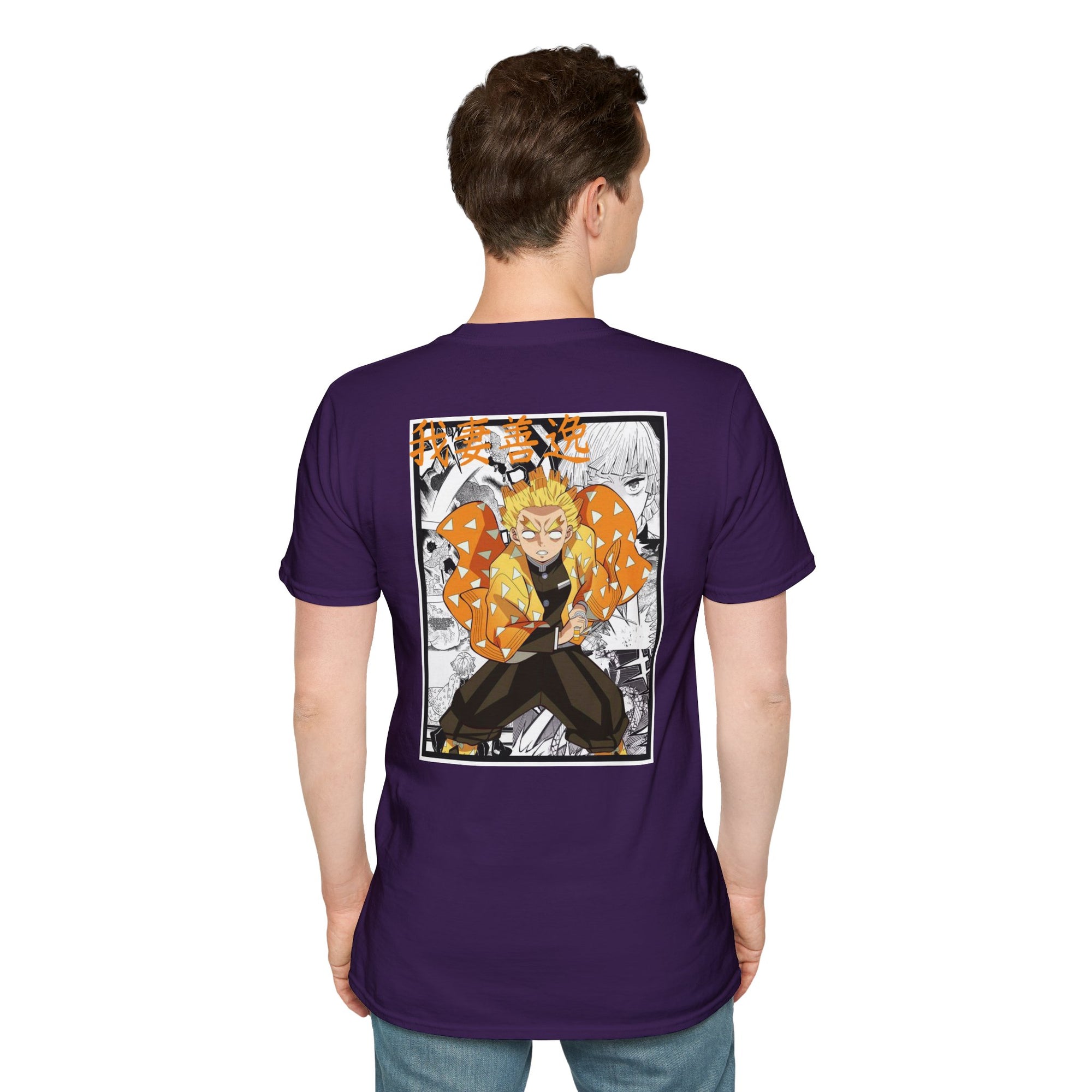 Camiseta informal Zenitsu Agatsuma (DEMON SLAYER)