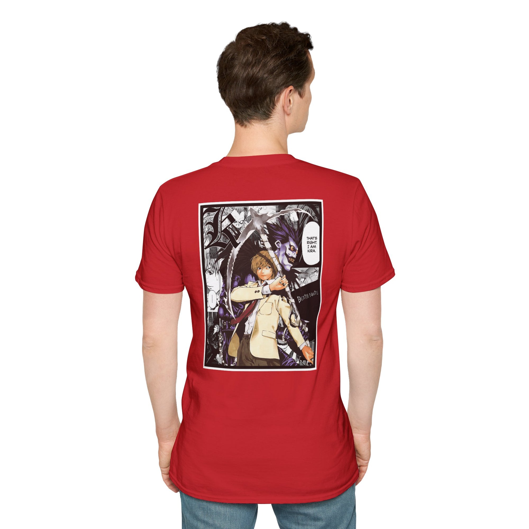 Camiseta informal de Light Yagami (DEATH NOTE)