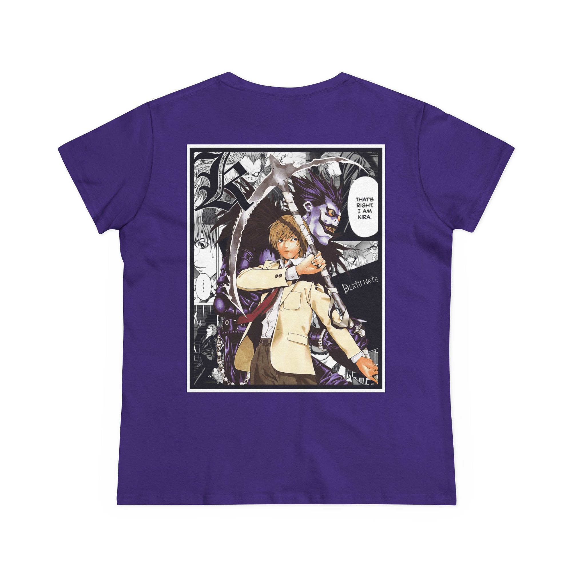 Camiseta de mujer de Light Yagami (DEATH NOTE)