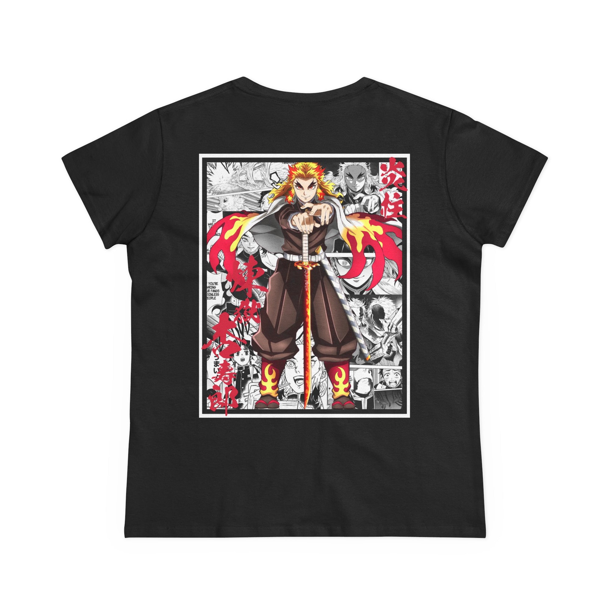 Camiseta de mujer Kyojuro Rengoku (DEMON SLAYER)