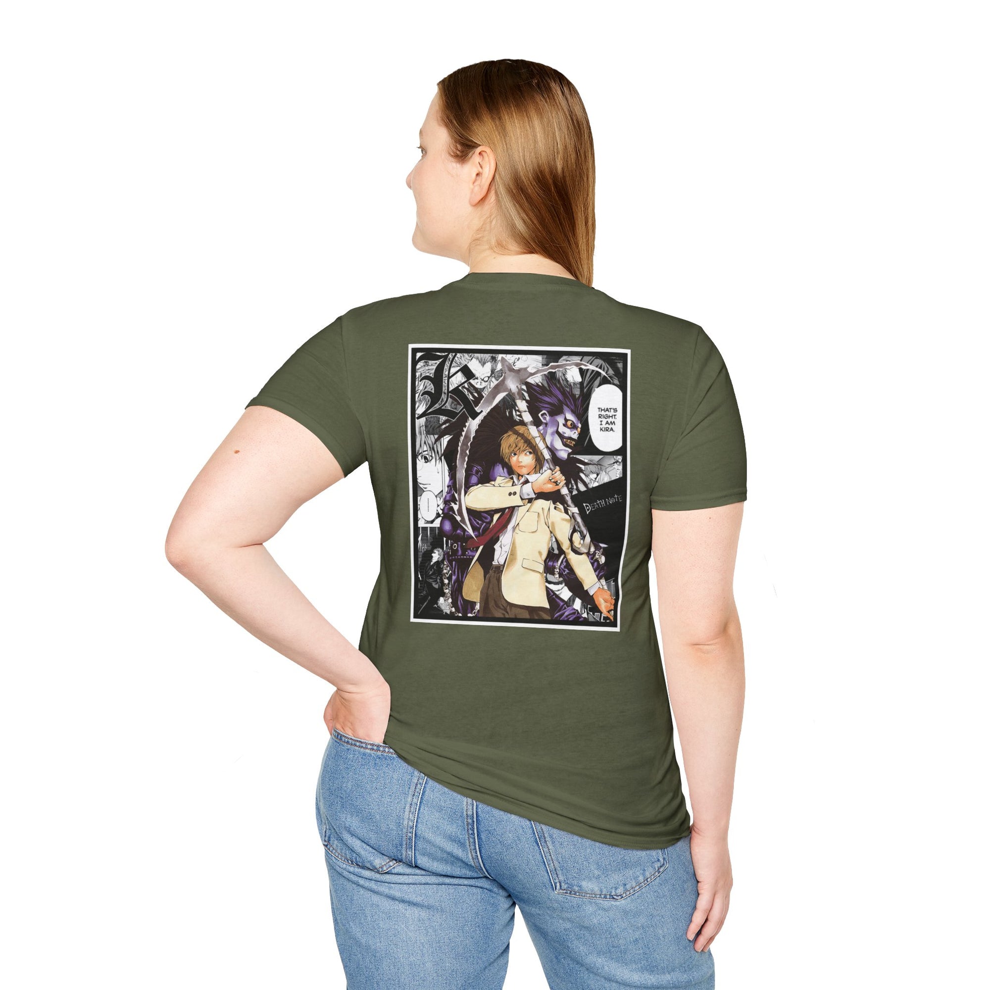Camiseta informal de Light Yagami (DEATH NOTE)