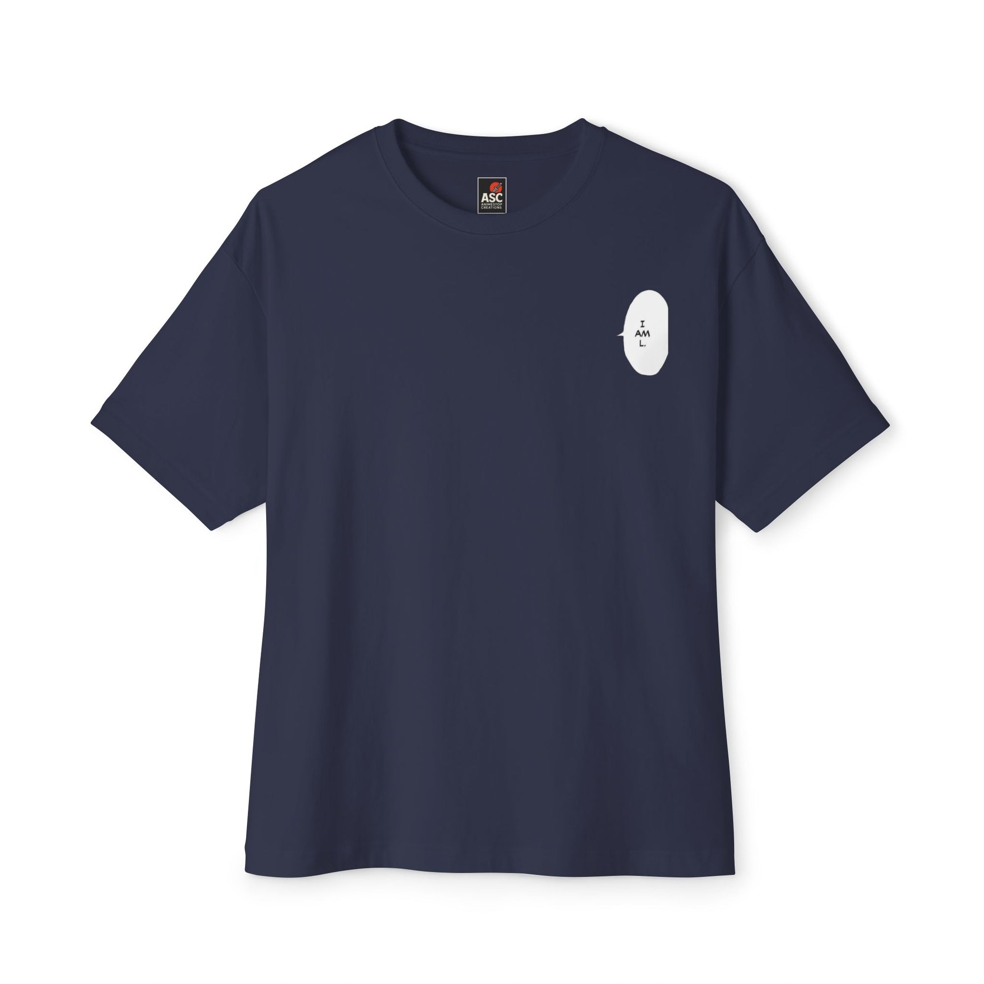 L. (DEATH NOTE) Camiseta de gran tamaño