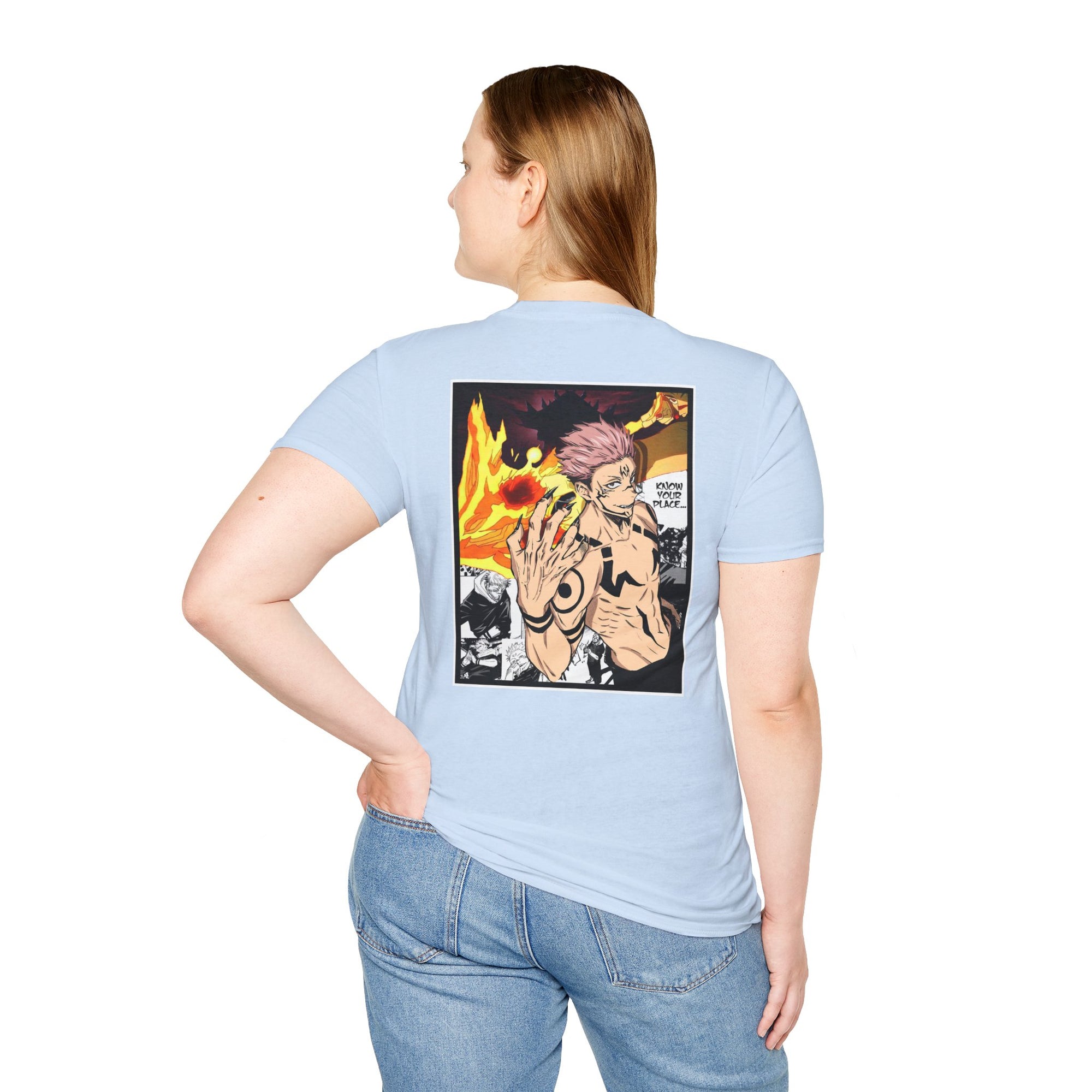Camiseta informal Ryomen Sukuna (JUJUTSU KAISEN)