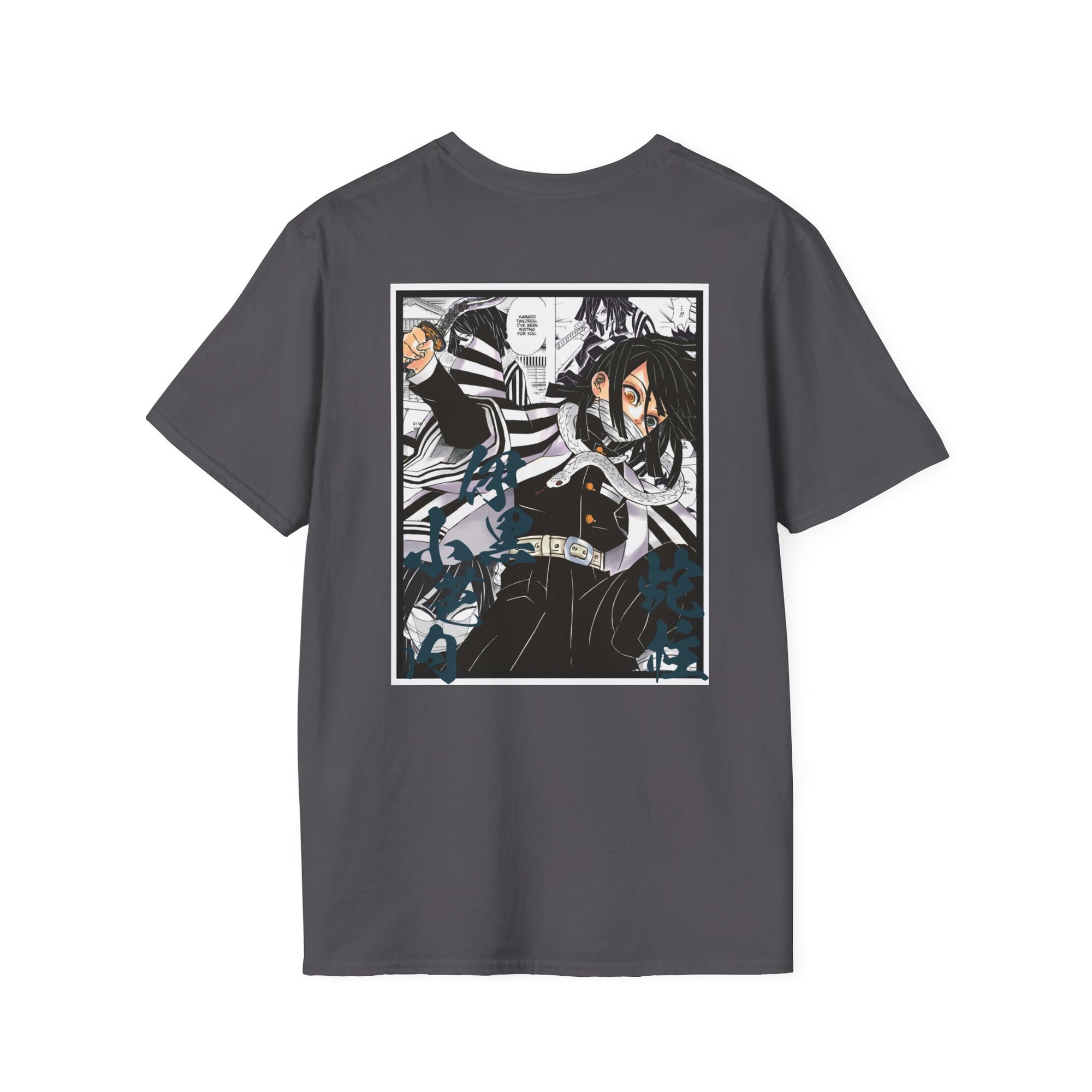 Camiseta informal Obanai Iguro (DEMON SLAYER)