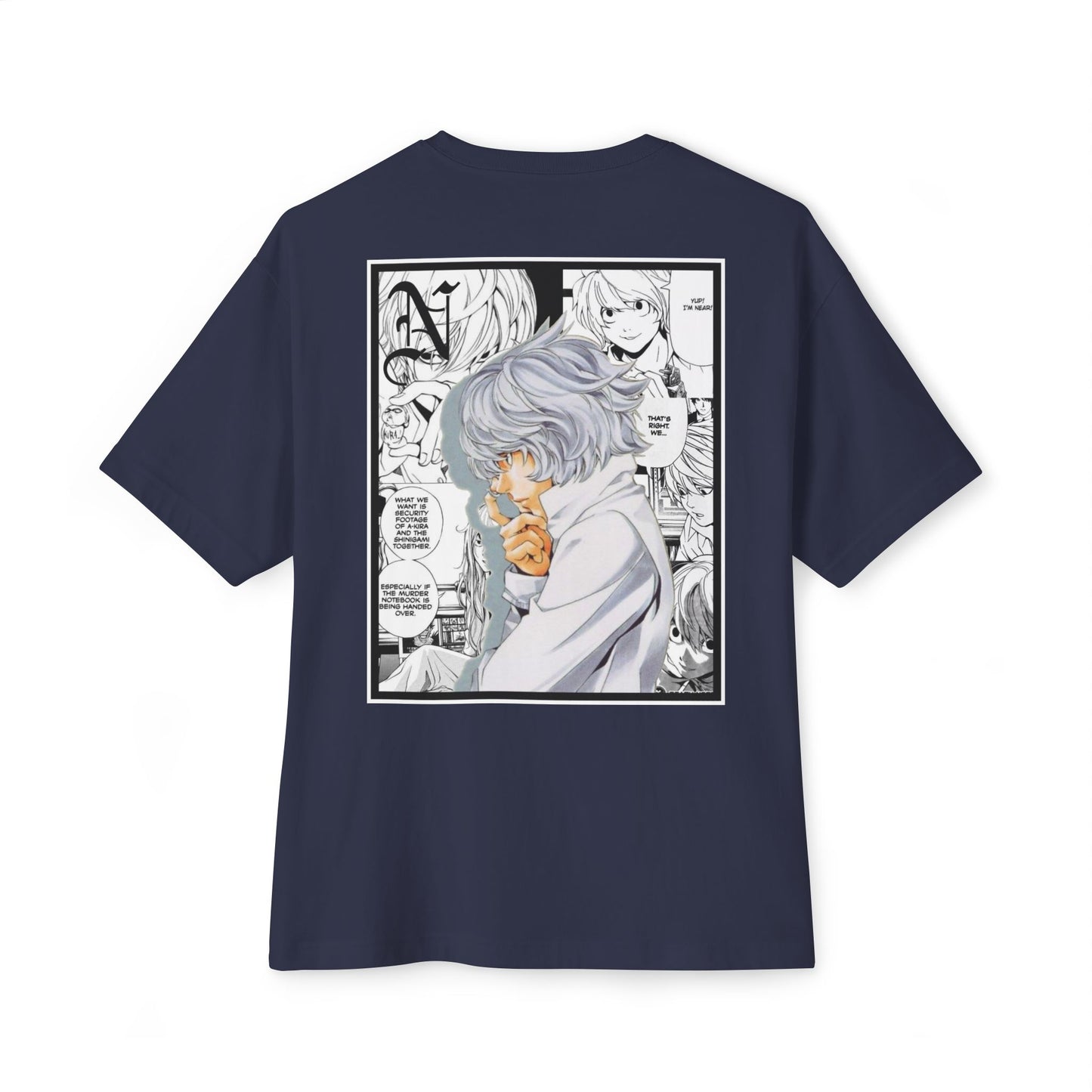 N. (DEATH NOTE) Oversized Tee