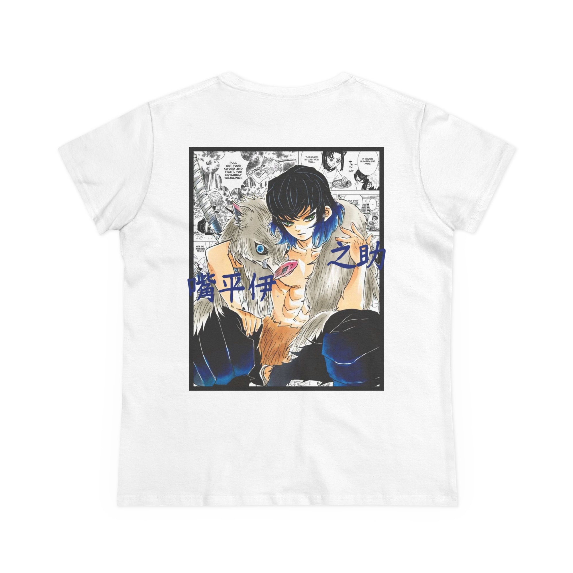 Camiseta de mujer Inosuke Hashibira (DEMON SLAYER)