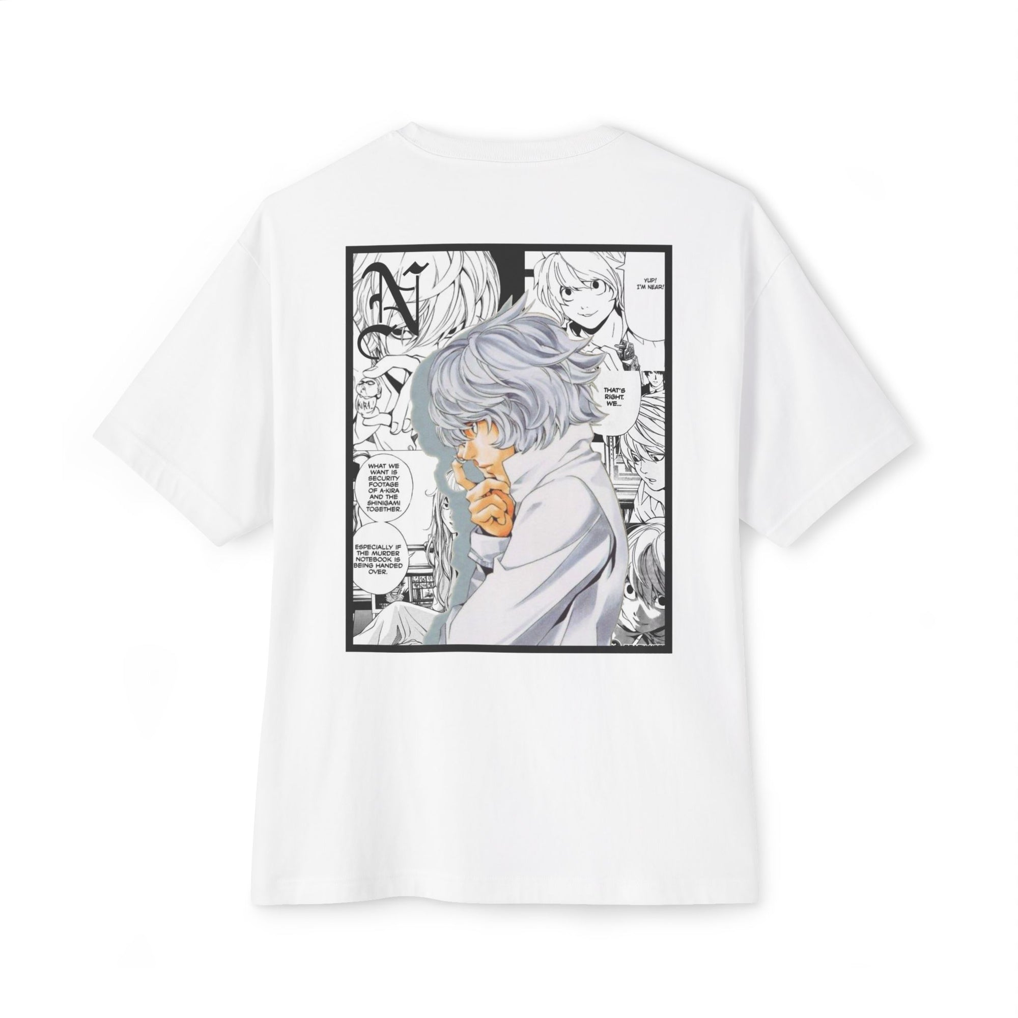 N. (DEATH NOTE) Premium Oversized Tee