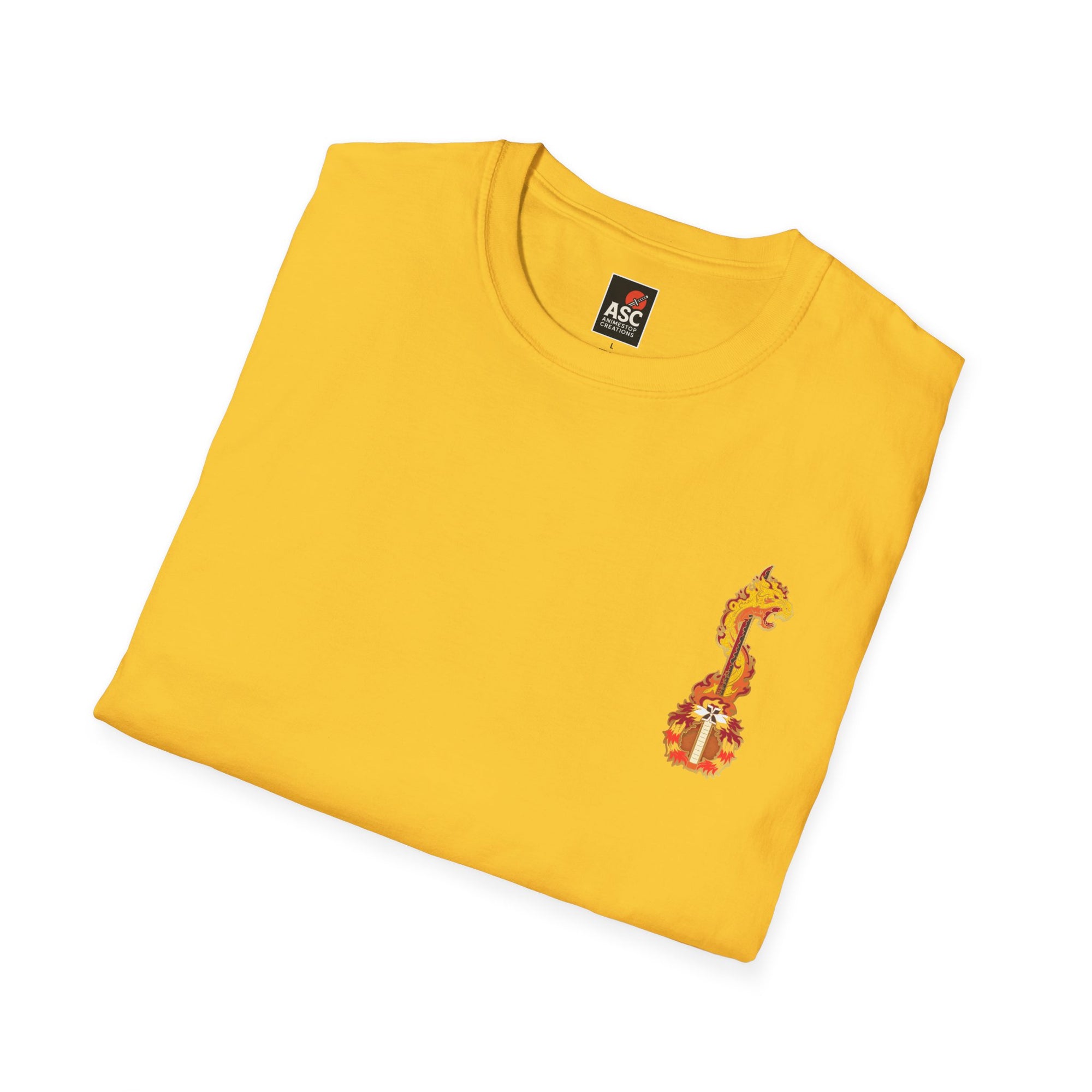 Camiseta informal Kyojuro Rengoku (DEMON SLAYER)