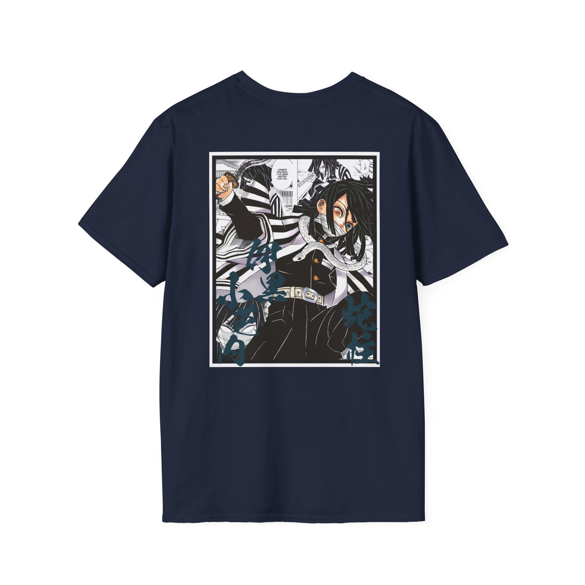 Camiseta informal Obanai Iguro (DEMON SLAYER)