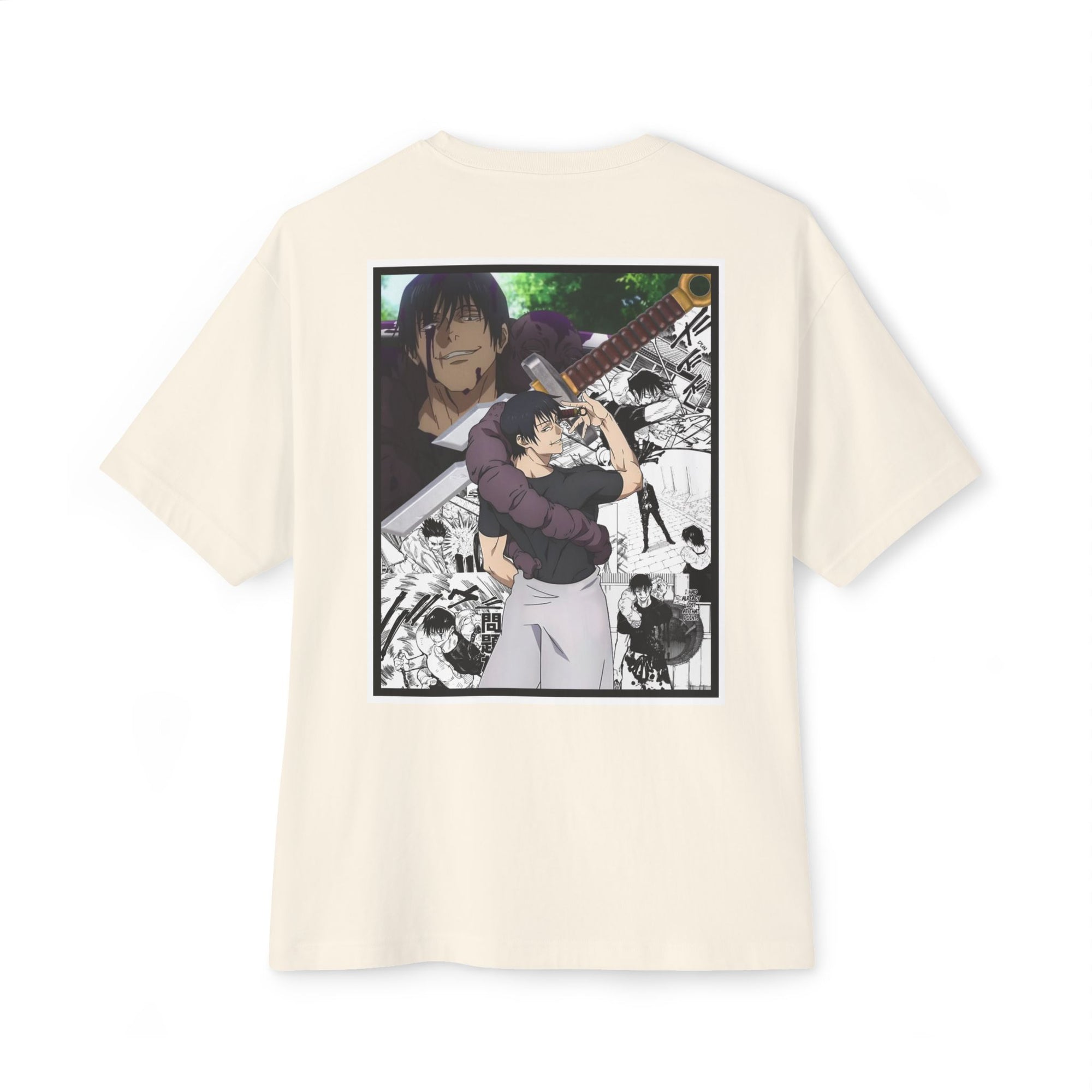 Camiseta extragrande Toji Fushiguro (JUJUTSU KAISEN)