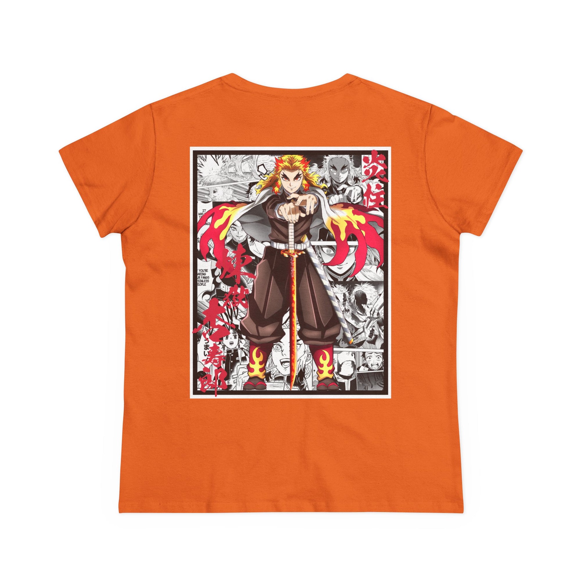 Camiseta de mujer Kyojuro Rengoku (DEMON SLAYER)