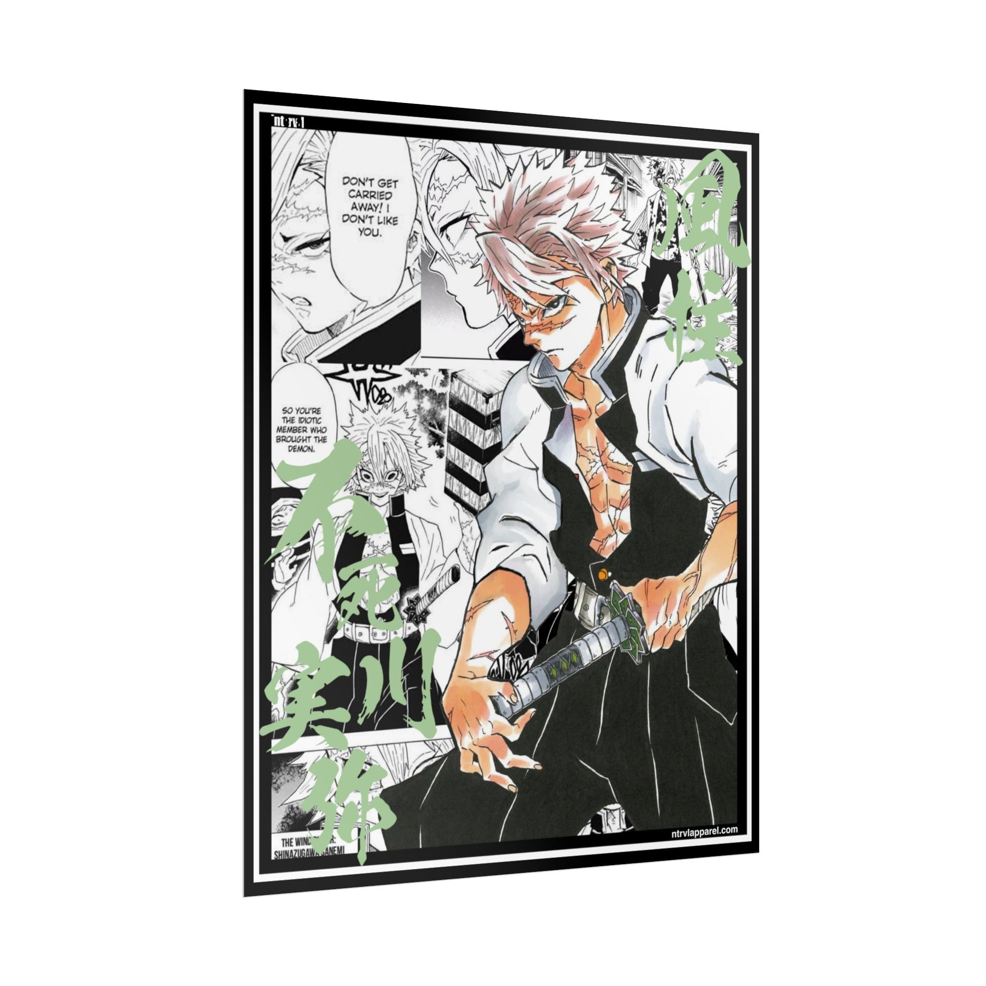 Sanemi Shinazugawa (Demon Slayer) Poster
