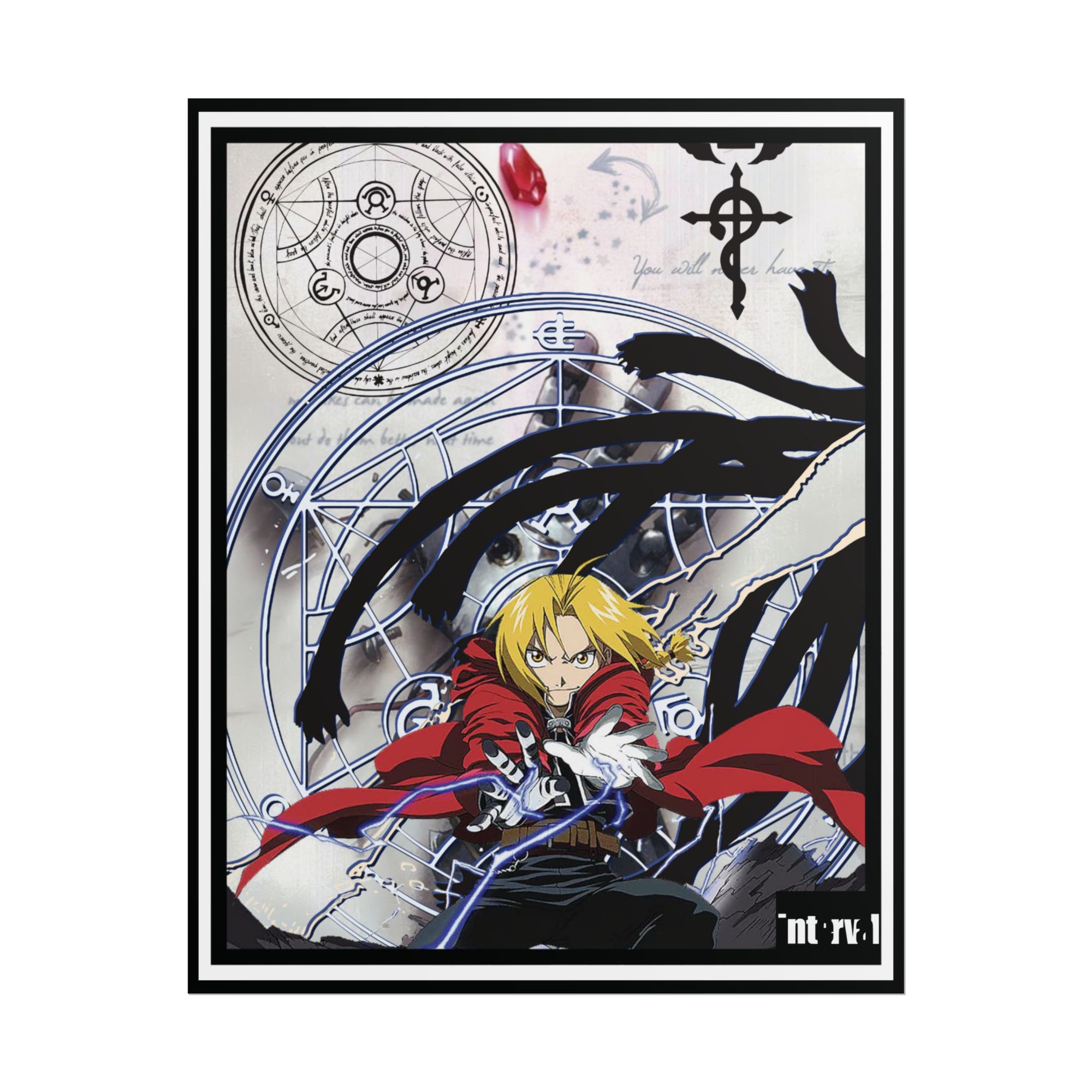 Edward Elric (Fullmetal) Poster