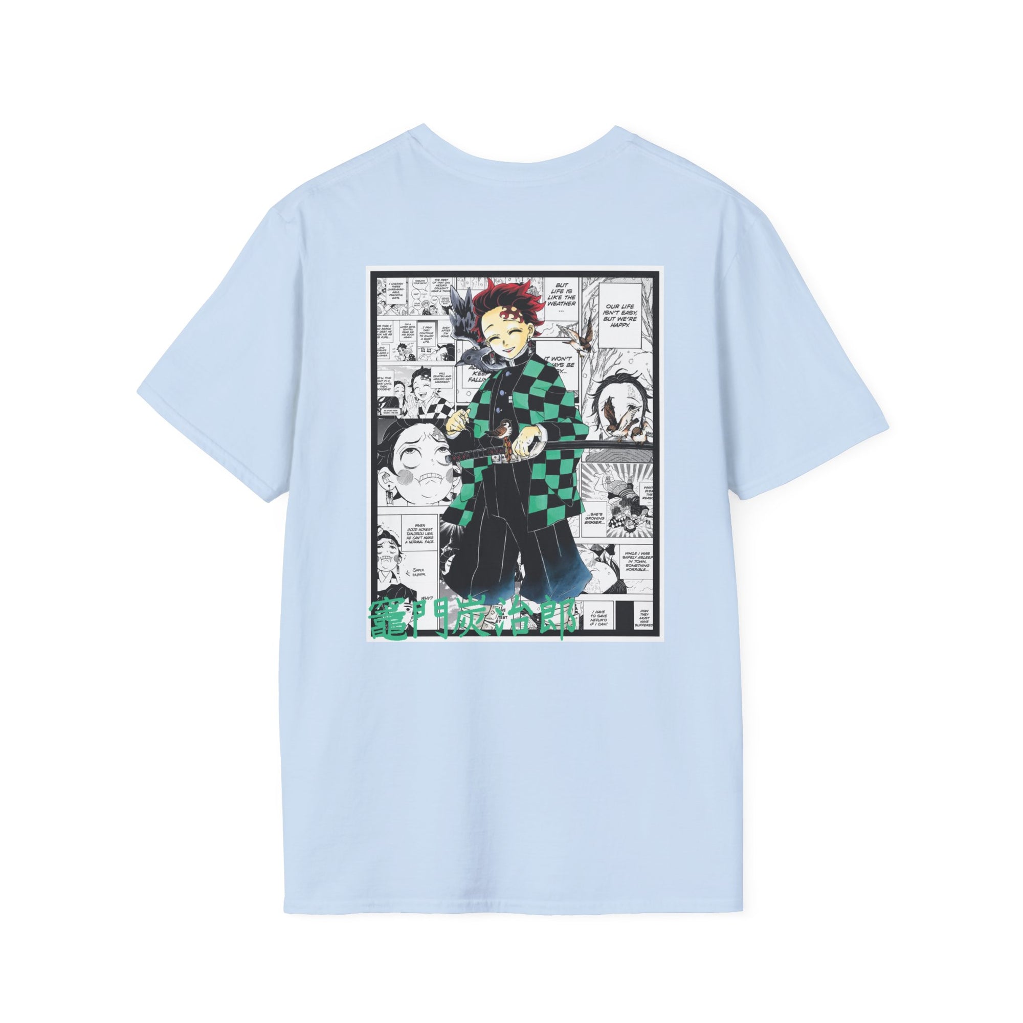 Camiseta informal Tanjiro Kamado (DEMON SLAYER)