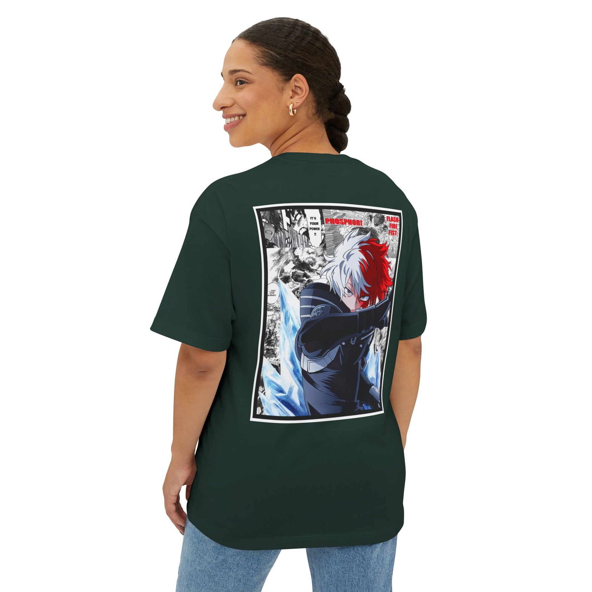 Shoto Todoroki (My Hero Academia) Premium Oversized Tee