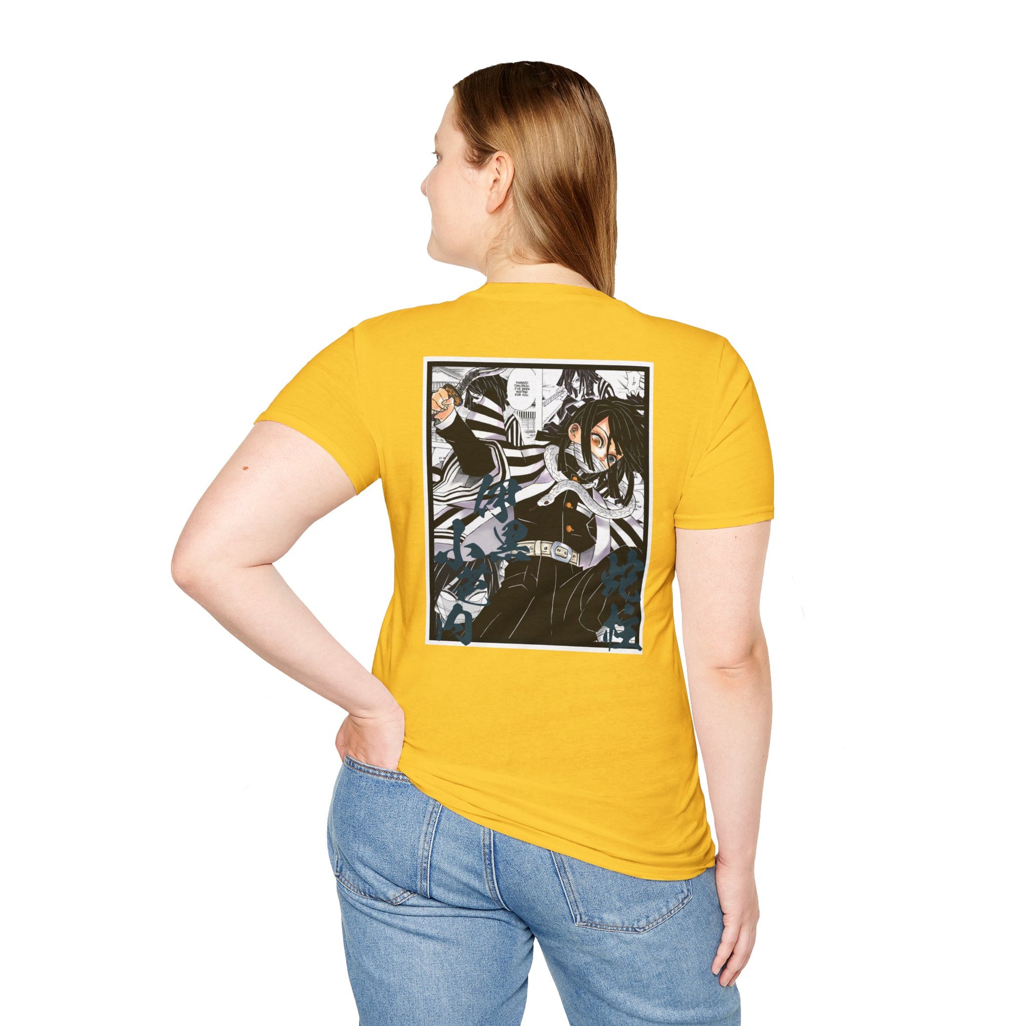 Camiseta informal Obanai Iguro (DEMON SLAYER)