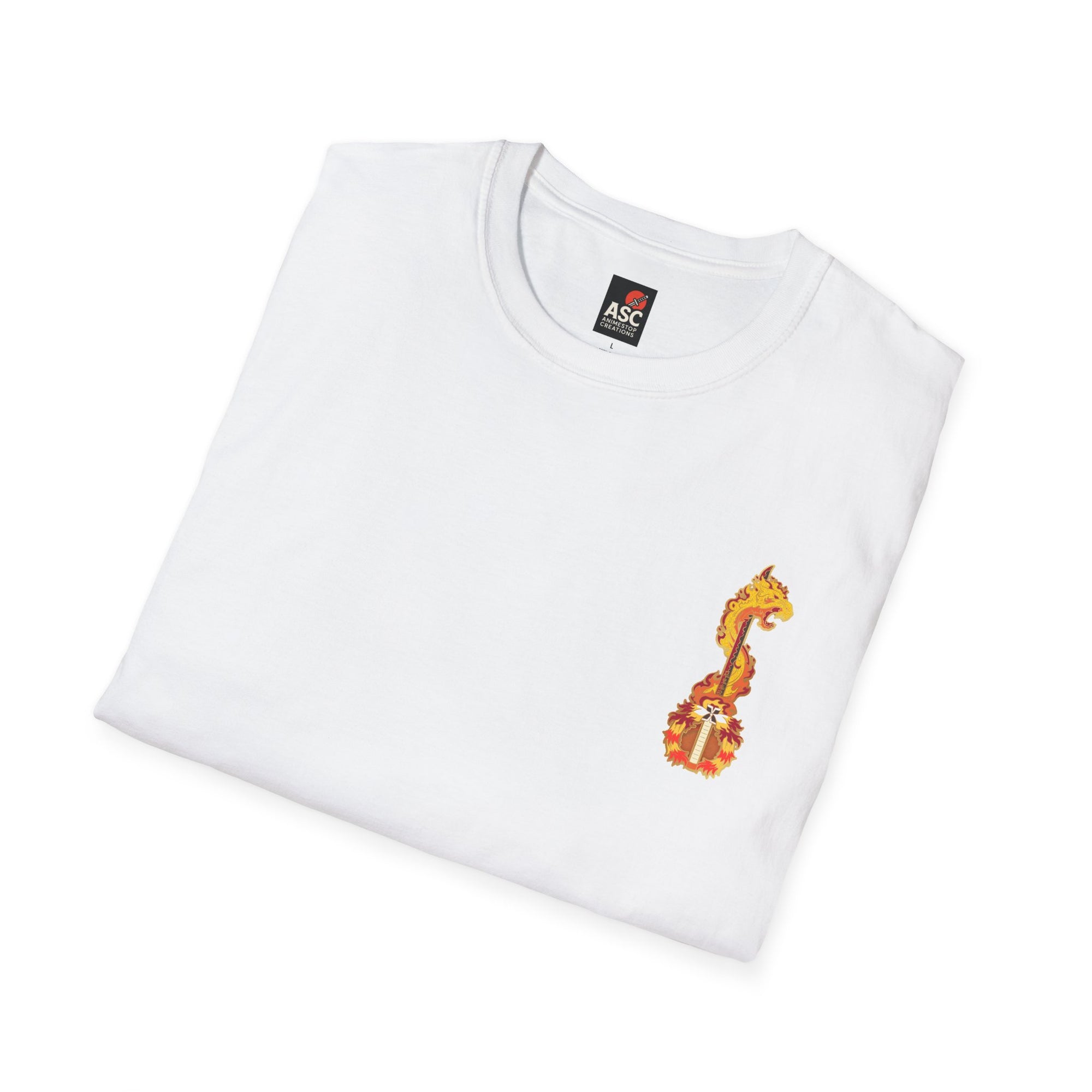 Camiseta informal Kyojuro Rengoku (DEMON SLAYER)