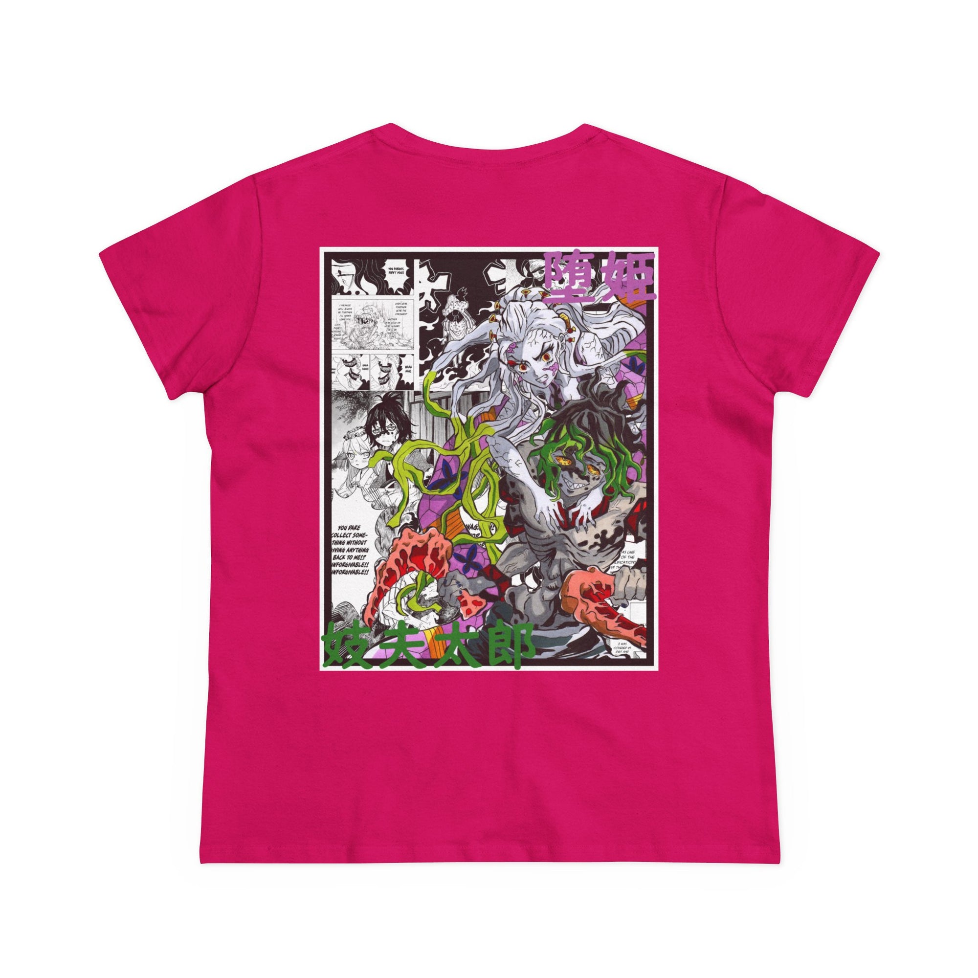 Camiseta para mujer Gyutaro y Daki (DEMON SLAYER)