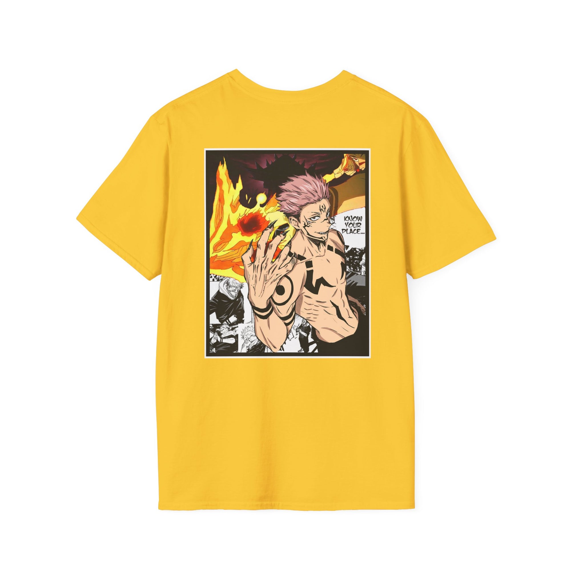 Camiseta informal Ryomen Sukuna (JUJUTSU KAISEN)