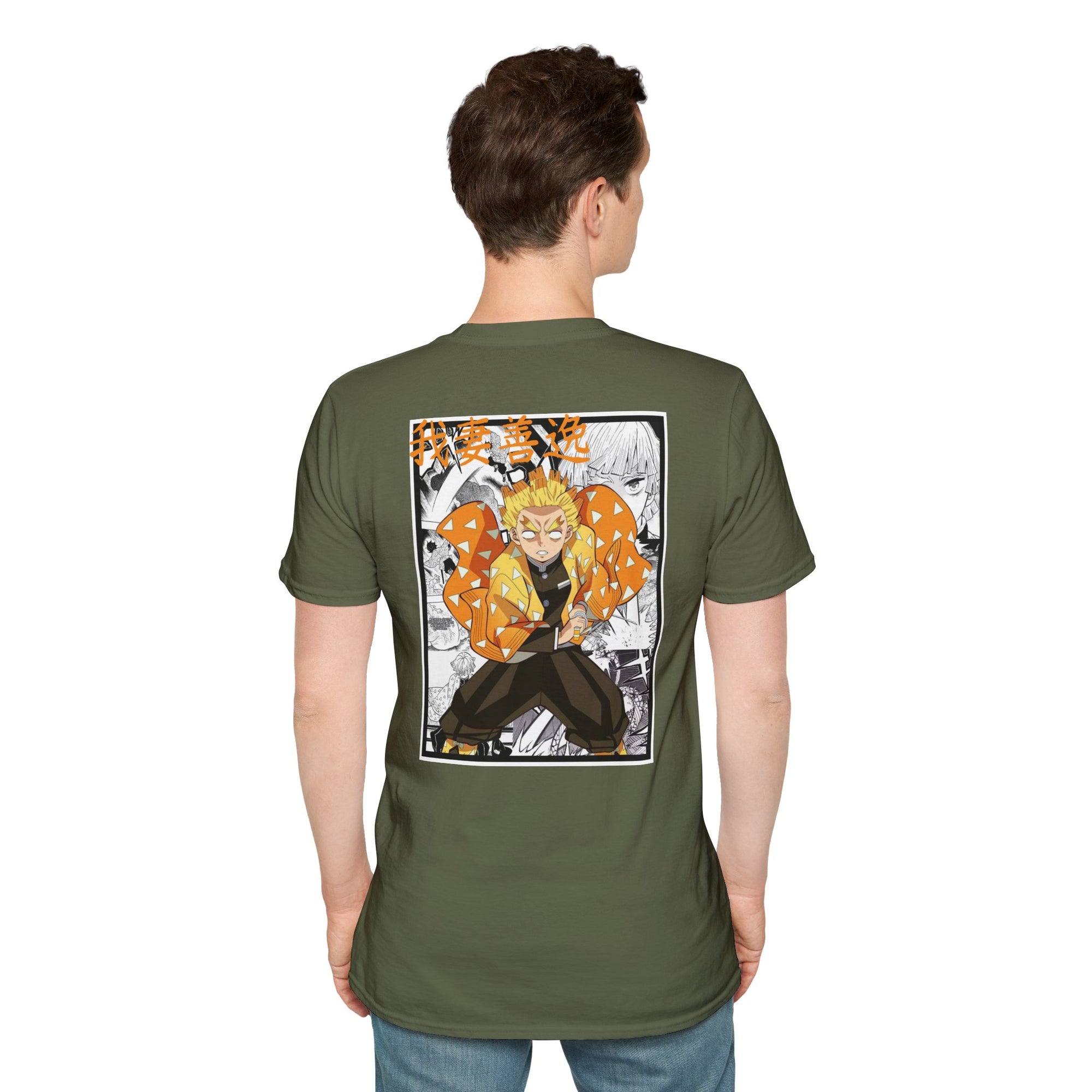Camiseta informal Zenitsu Agatsuma (DEMON SLAYER)