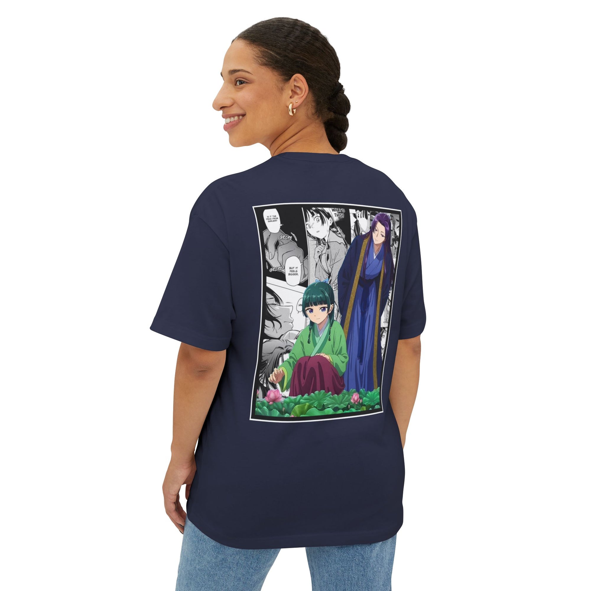 Jinshi and Maomao (The Apothecary Diaries) Premium Oversized Tee