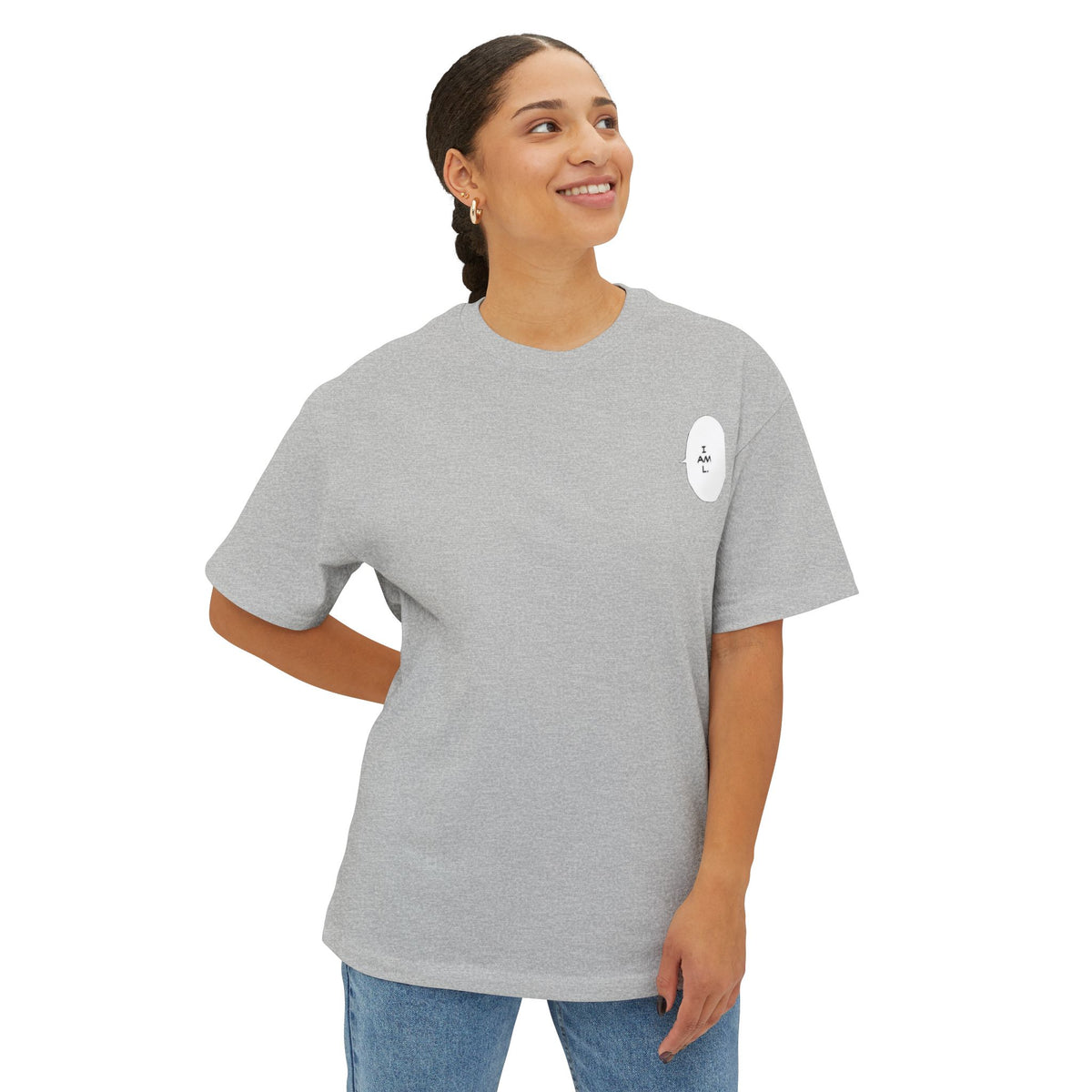 L. (DEATH NOTE) Camiseta de gran tamaño